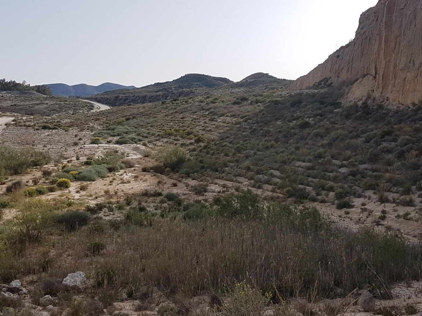 La cantera de los Yesares en Sorbas.