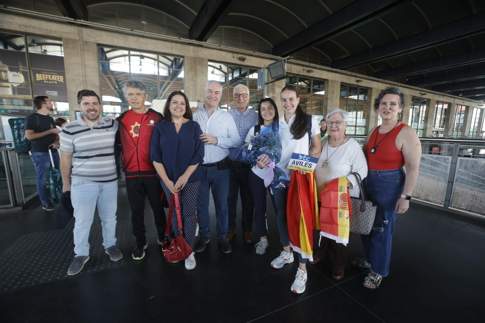 Las mejores fotos de la llegada de Carmen Avilés a Córdoba tras el pase a los Juegos Olímpicos de París