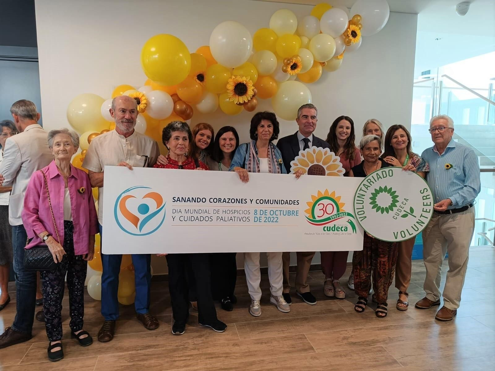 El acto de celebración de Cudeca en el Centro Yusuf Hamied.