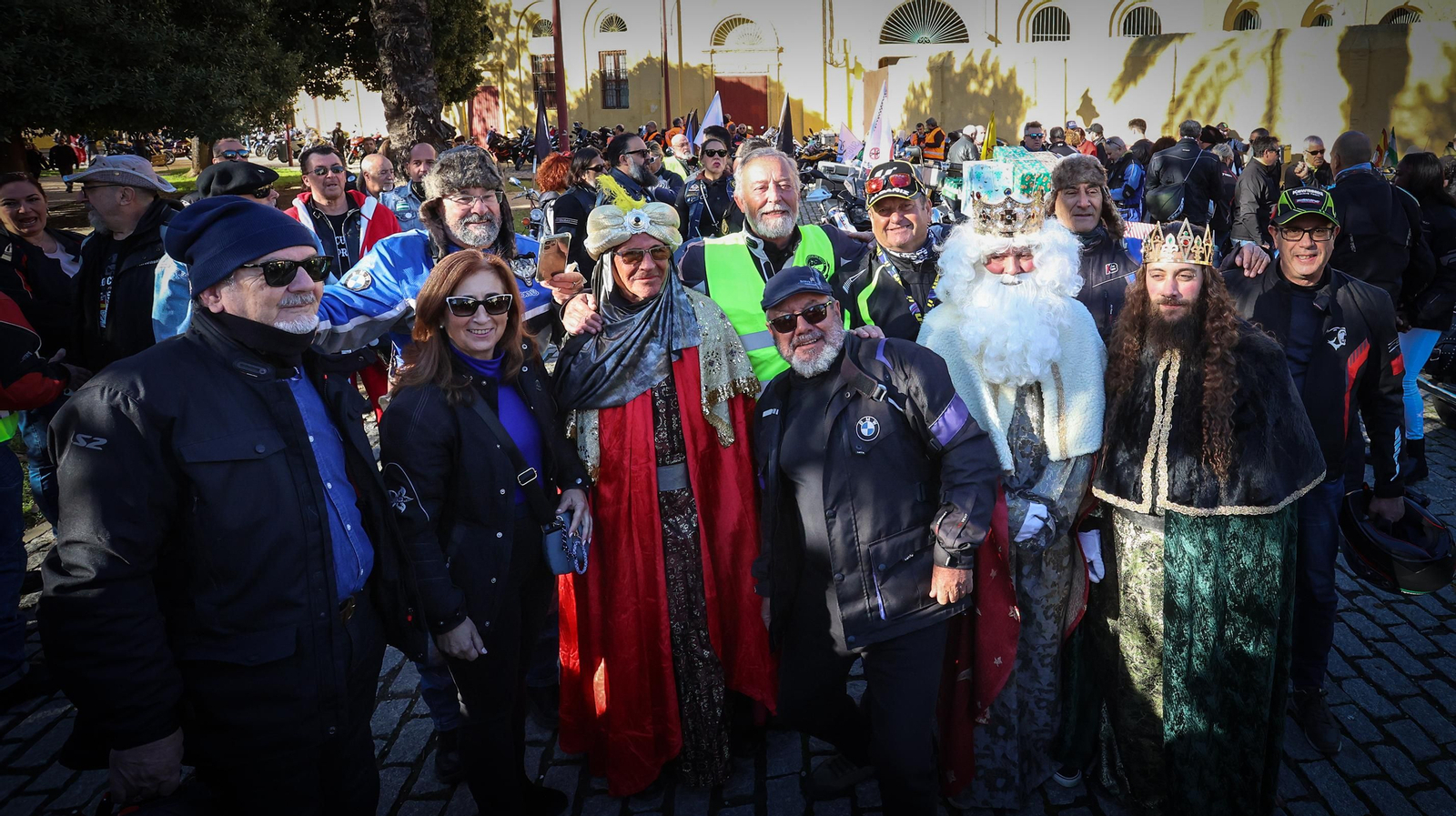 Búscate en la gran motorada solidaria celebrada en Jerez