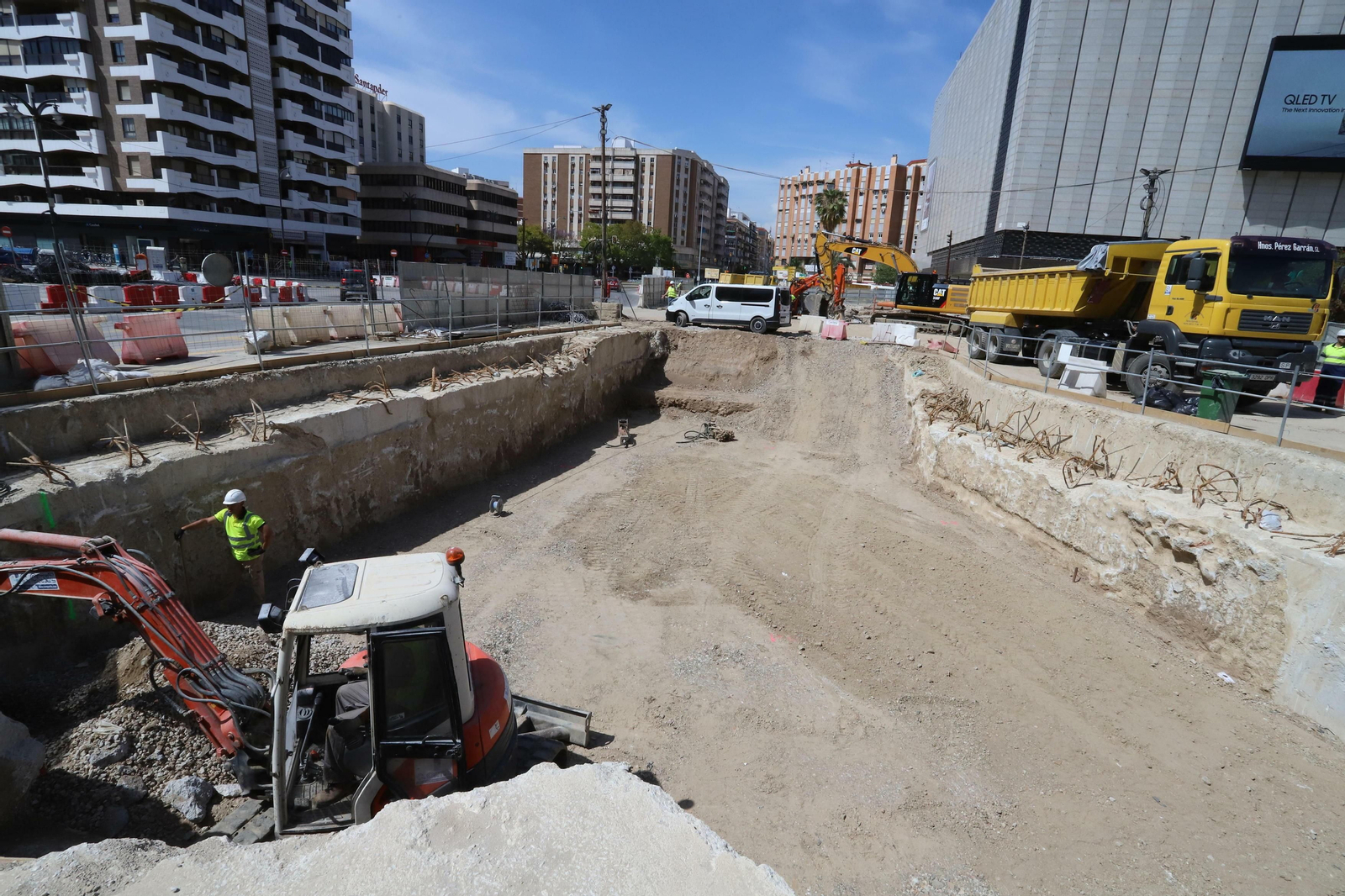 Los restos arqueológicos del Metro Málaga, en fotos