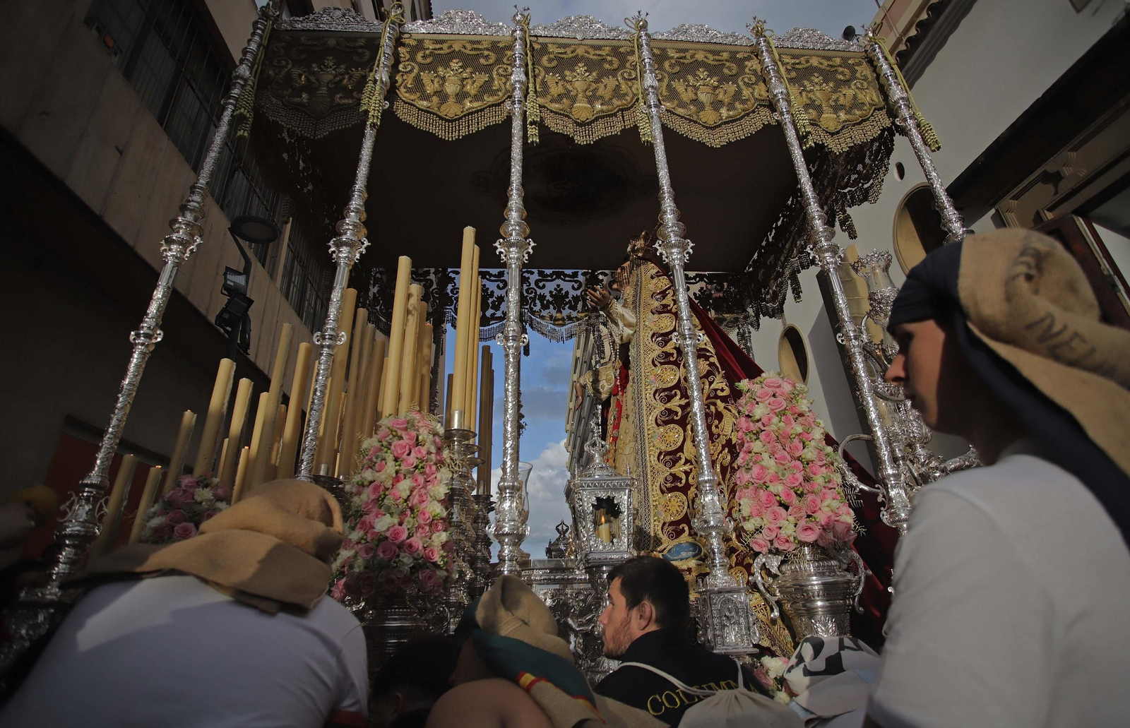 Fotos del Lunes Santo en Algeciras: La Columna