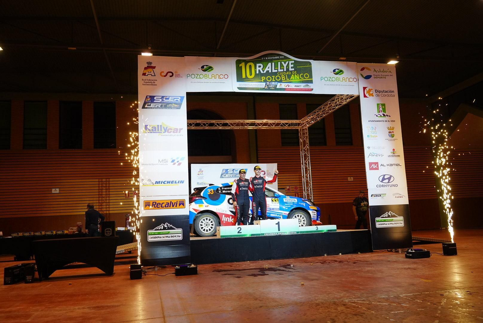 Las mejores imágenes de la entrega de premios del Rallye Ciudad de Pozoblanco