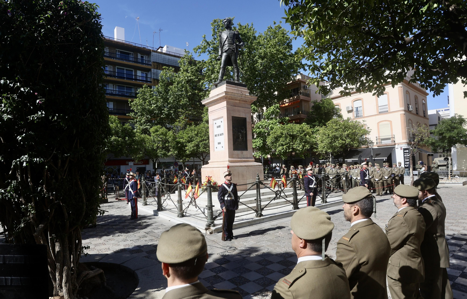 Acto homenaje de Daoiz