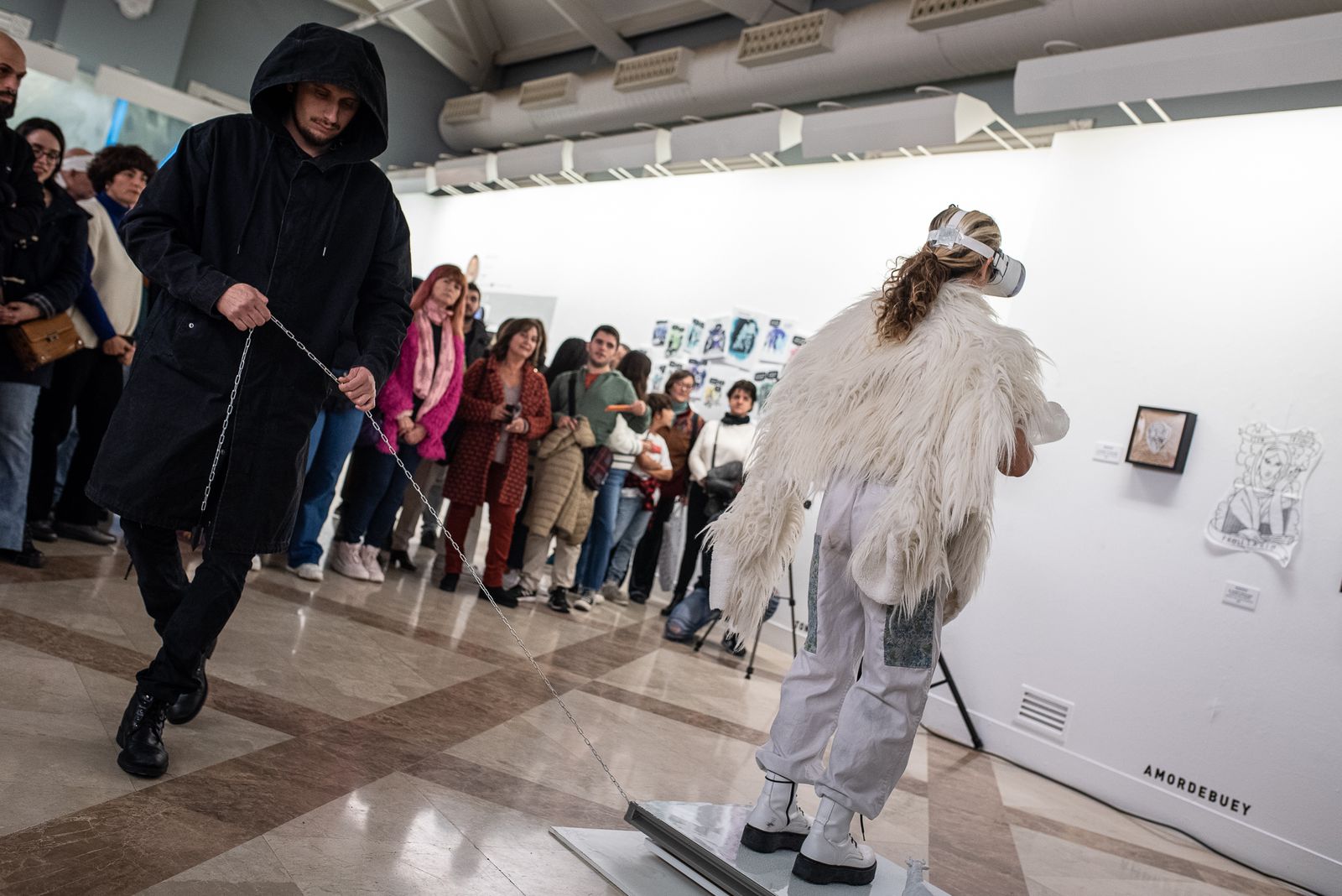 Imágenes de la inauguración de la muestra de Grafistas Onubenses