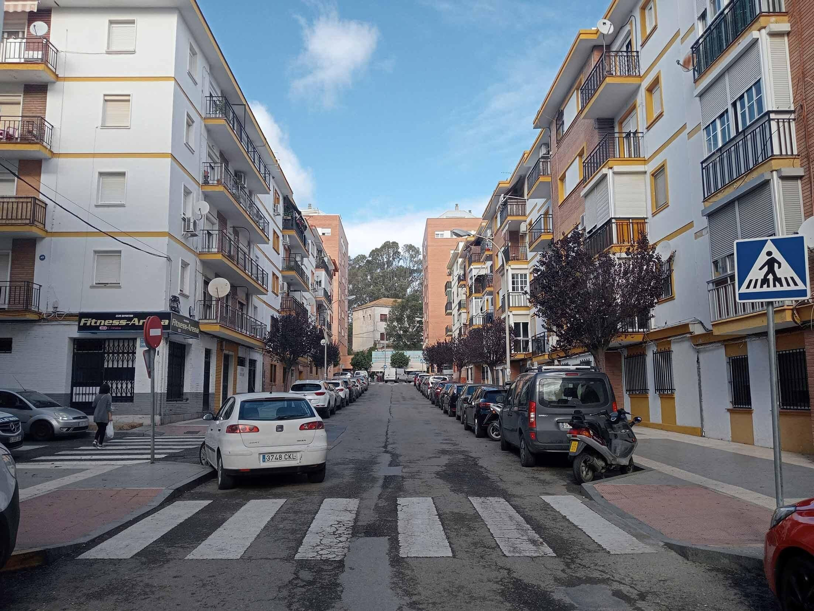 La calle Málaga.