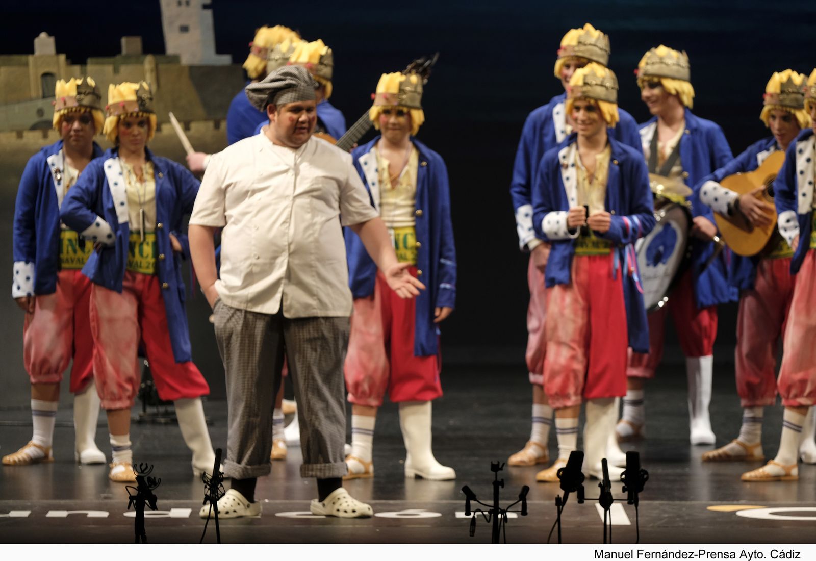 La comparsa 'El indeciso'.