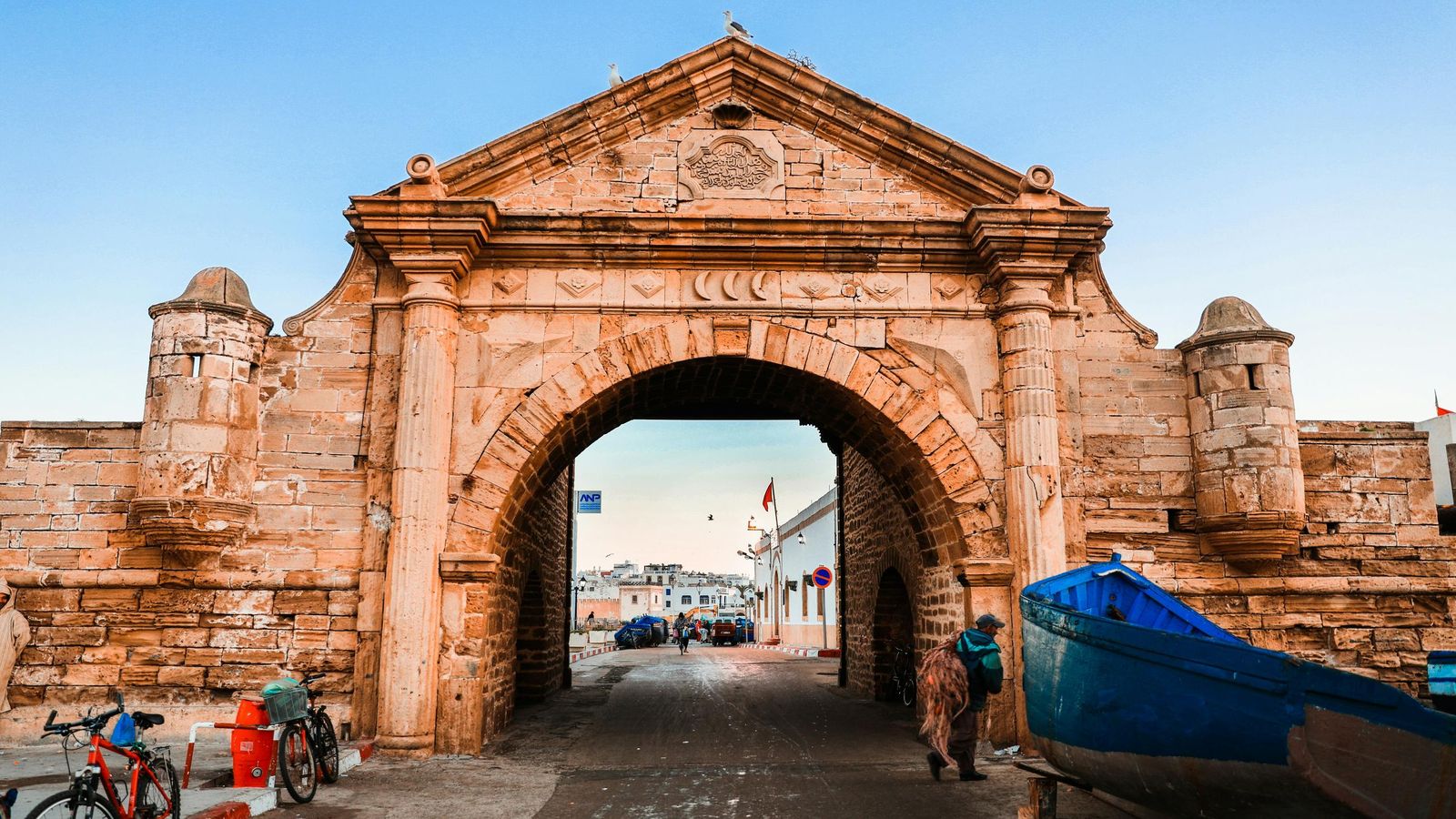 Esauira, en la costa de Marruecos