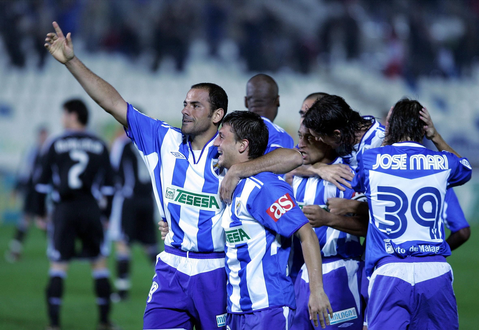 Las fotos de Jonatan Valle con el Málaga CF