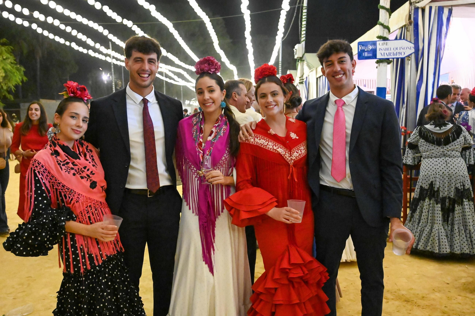 Imágenes del ambiente del ambiente de la noche del sábado en la Feria de Otoño y del Caballo 2025 de Huelva