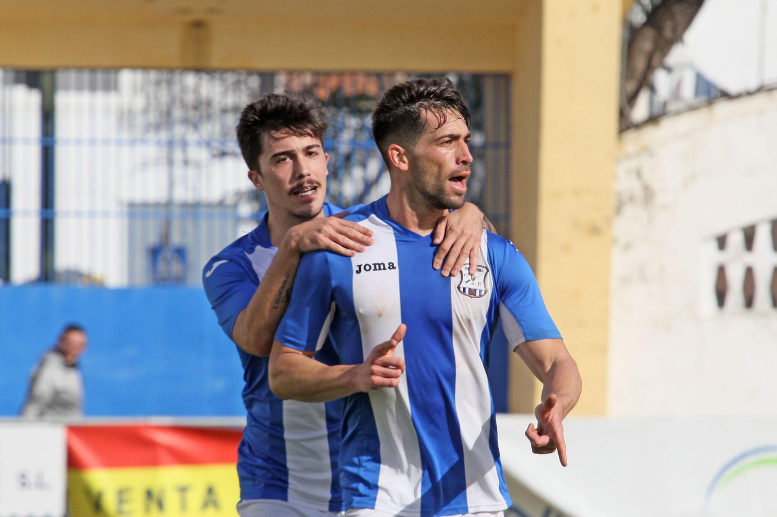 Jesús Barrera, autor de tres goles contra el Chiclana Industrial, espera seguir con la racha. Jesús Barrera, autor de tres goles contra el Chiclana Industrial, espera seguir con la racha.