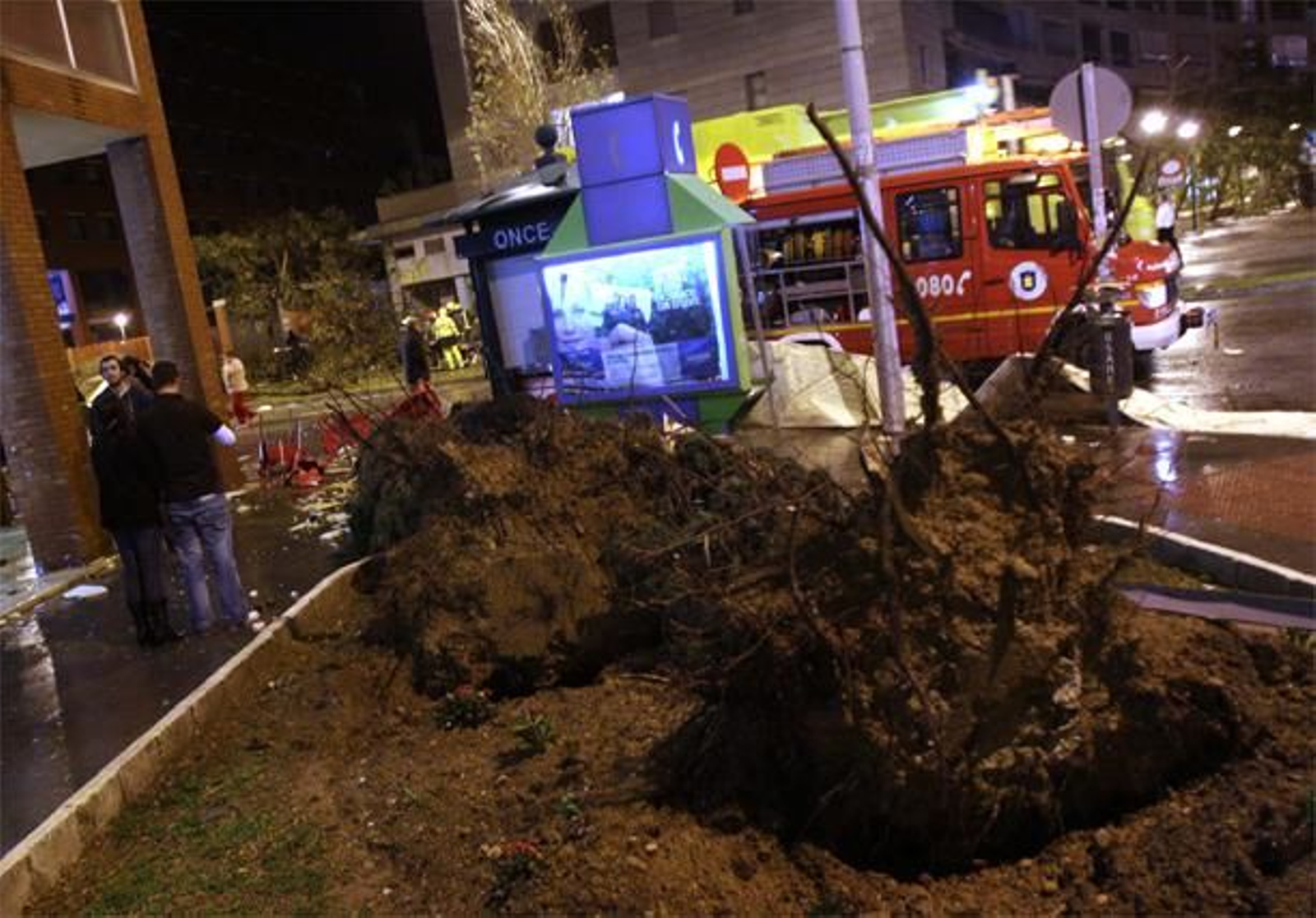 Las fotos del tornado de San Andrés en Málaga en 2009