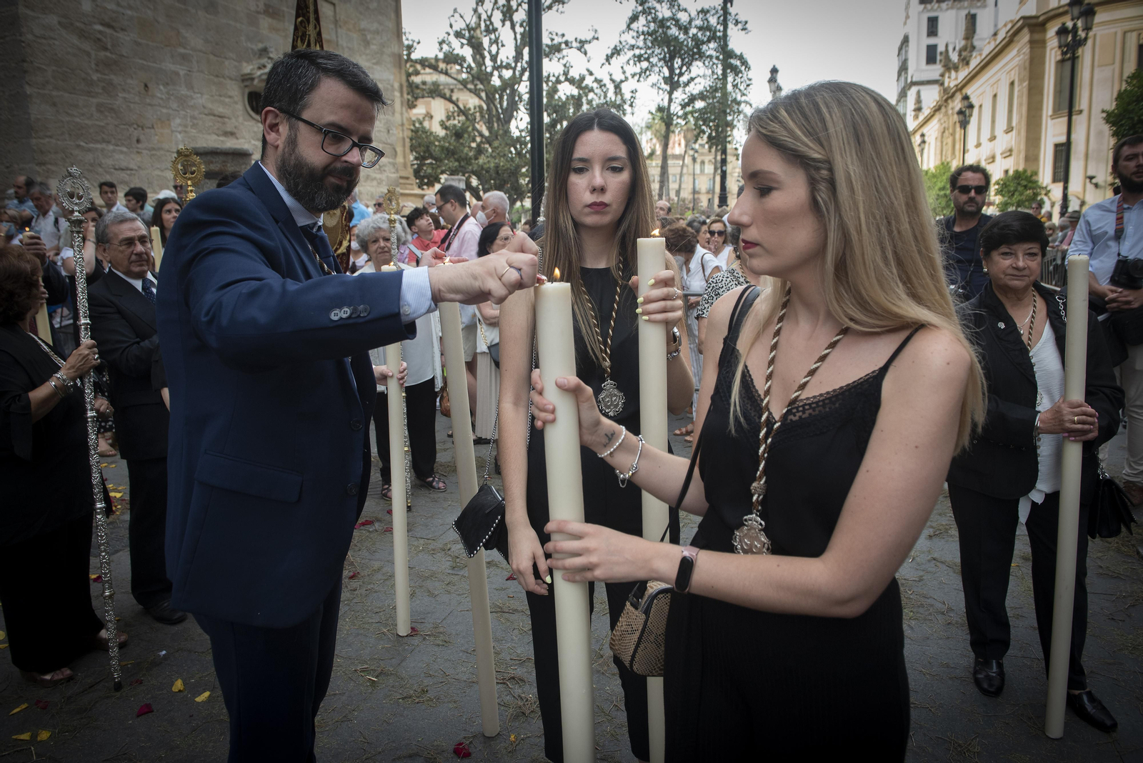 Las imágenes de la procesión del Corpus Christi de Sevilla 2022