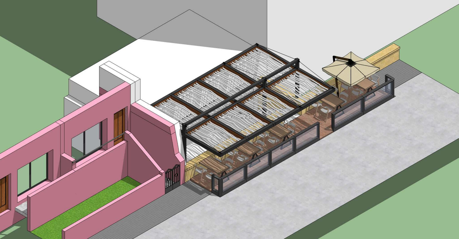 Galería fotográfica: La nueva terraza de "Arsenio Manila"