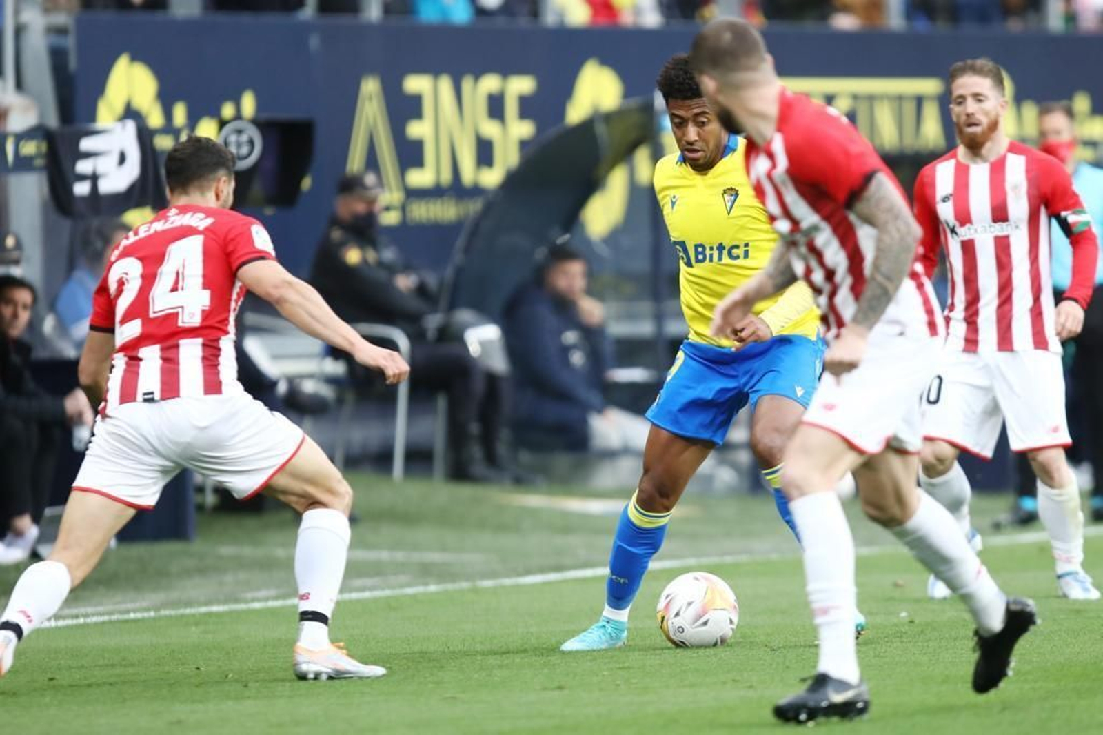 Imágenes del Cádiz CF - Athletic de Bilbao