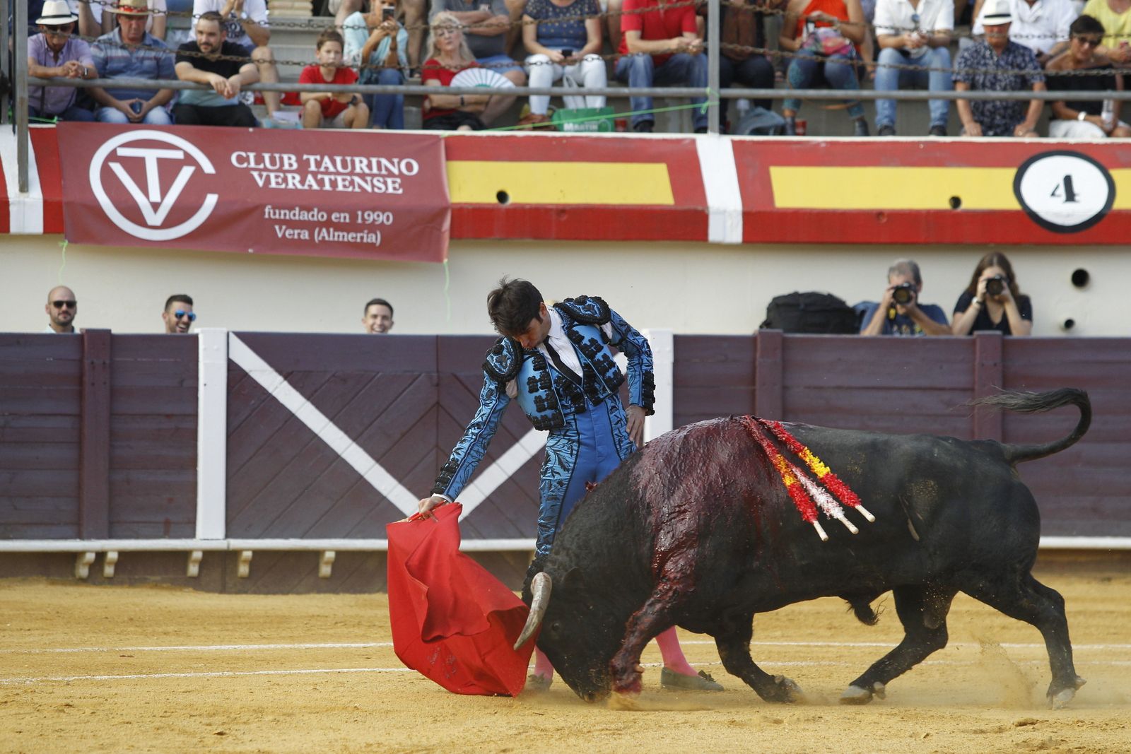 Fotogalería corrida de toros. Fiestas de Vera