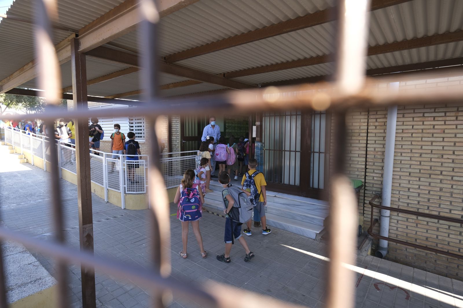 Primer día del curso escolar en Almería