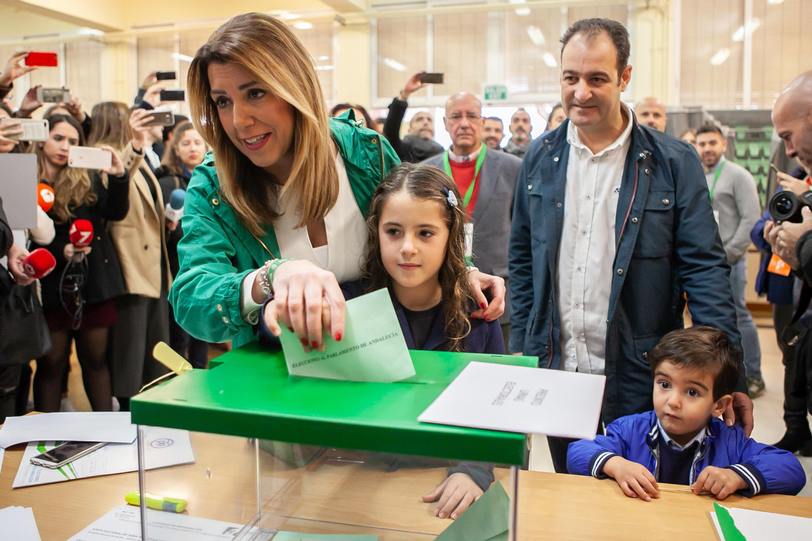 Las imágenes de las elecciones andaluzas 2018