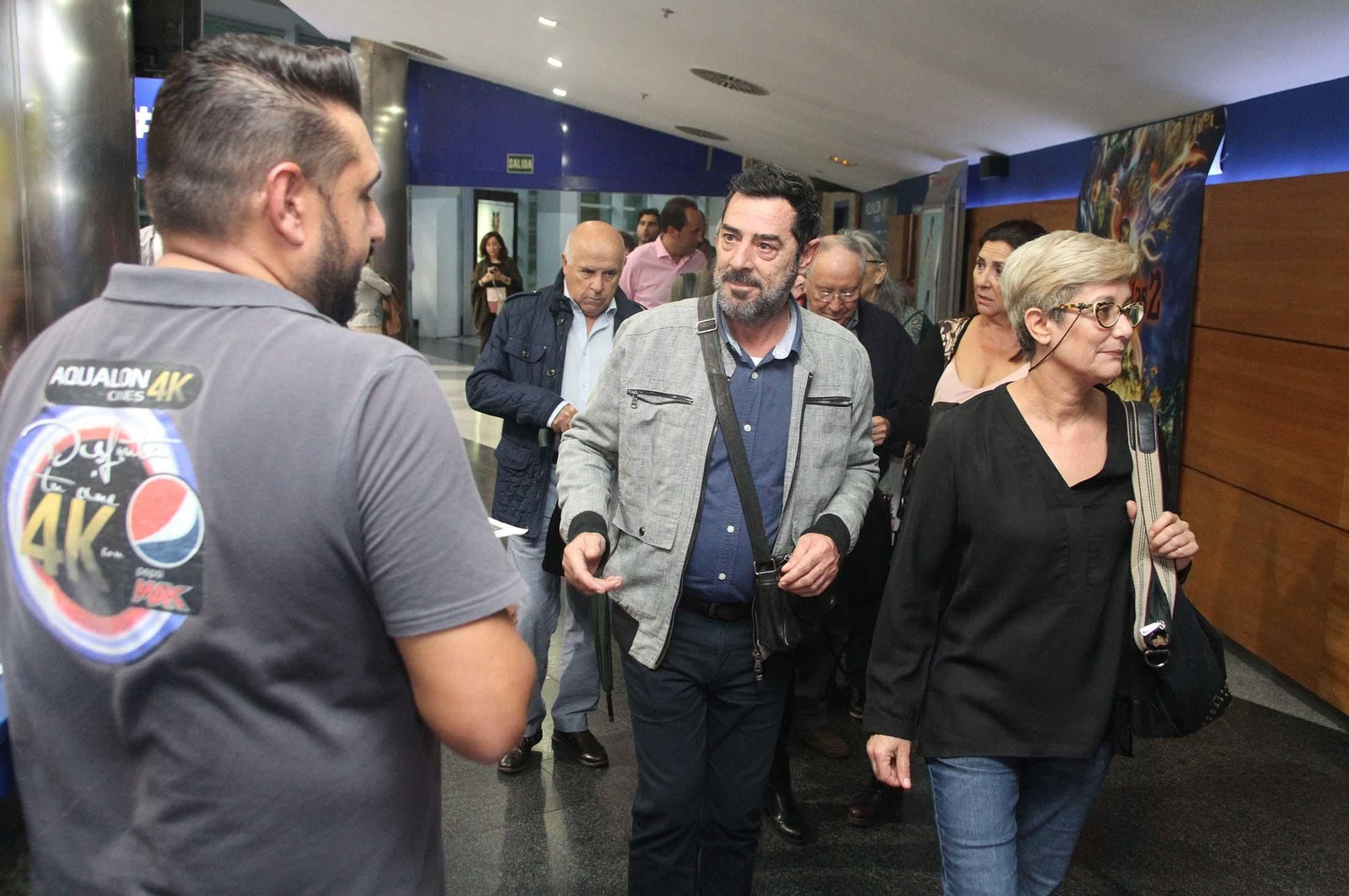 Imágenes de la proyección de la película Bernarda en CineBox Aqualon