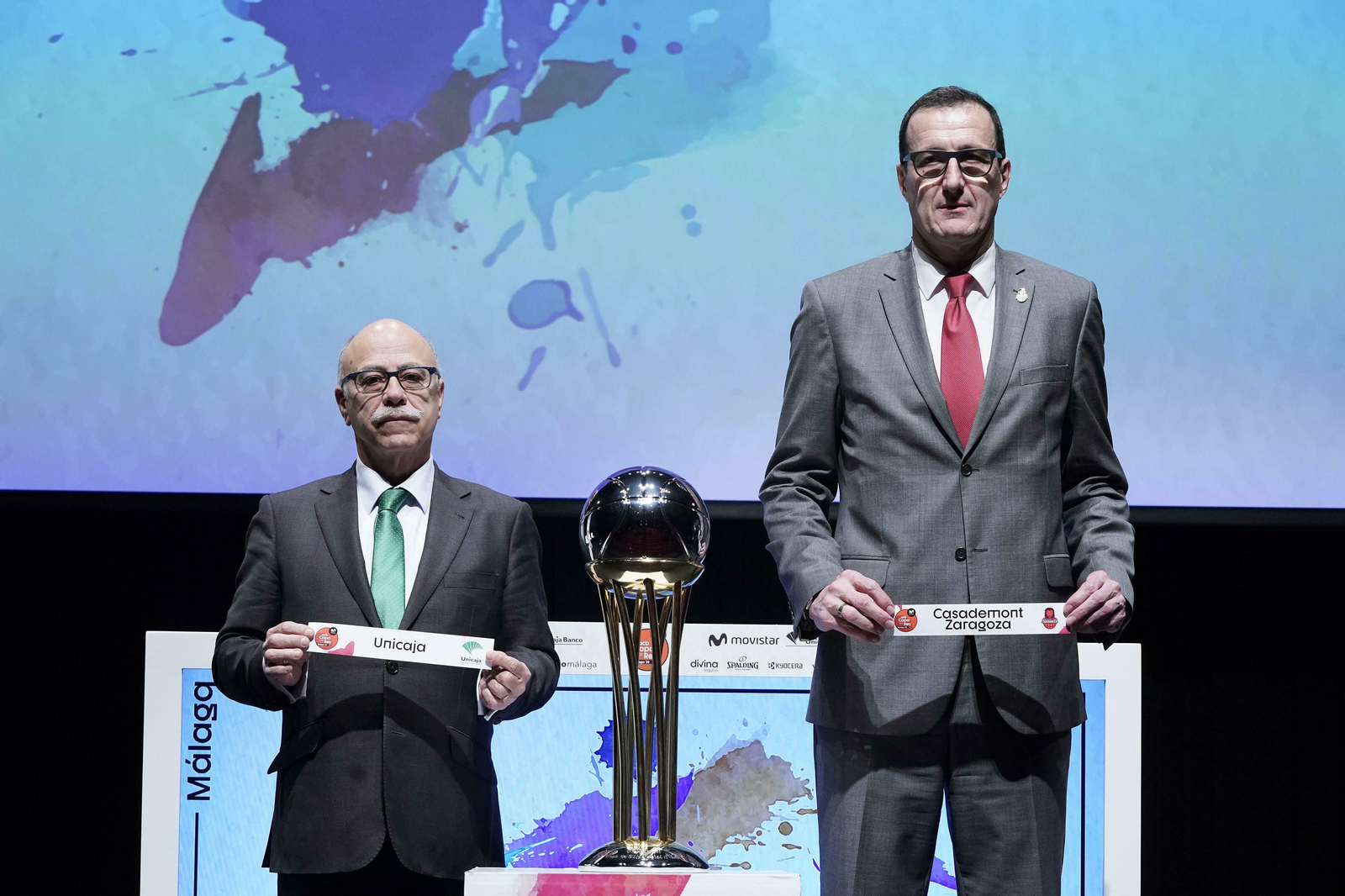 Las fotos del sorteo de la Copa del Rey de Málaga 2020