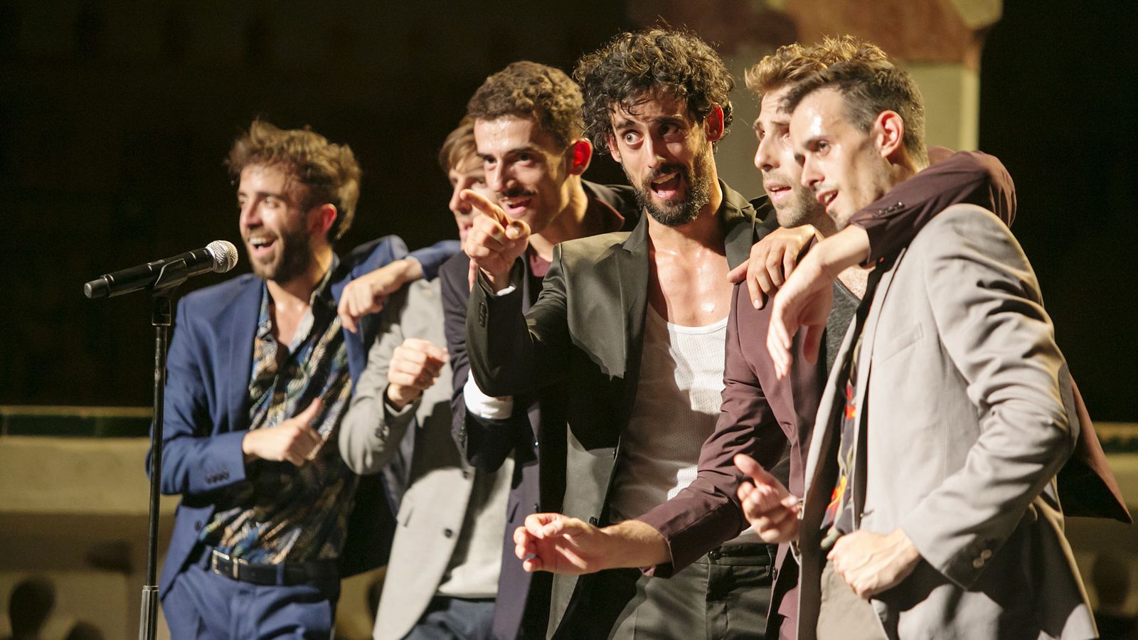 Isabel Vázquez ha escogido a un grupo de bailarines muy curtidos para su obra.