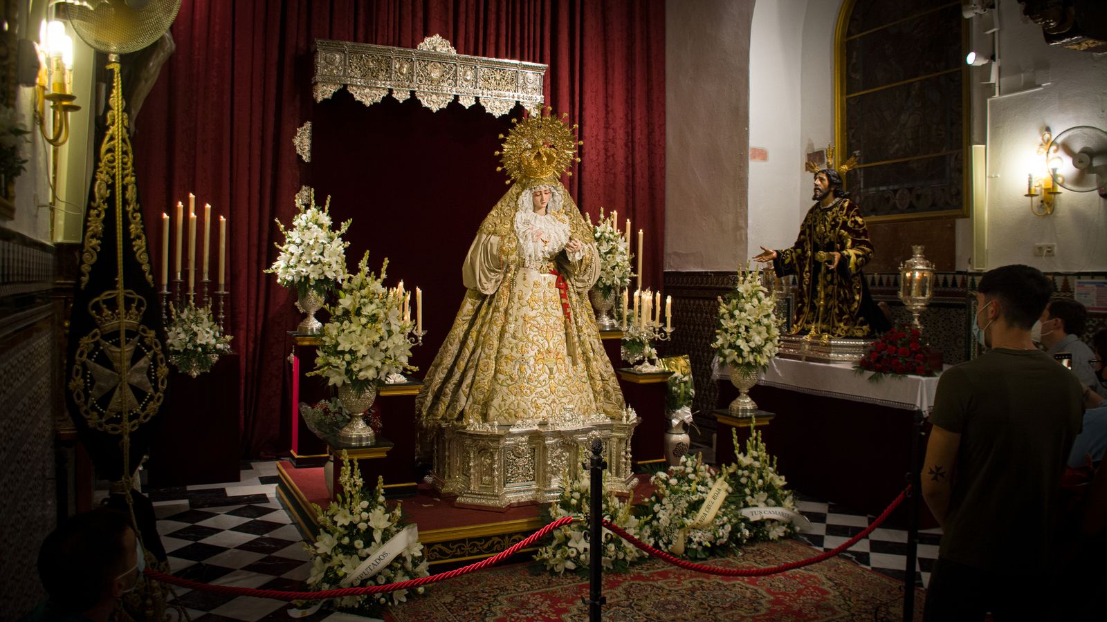 La veneración a la Virgen del Rosario de Montesión, en imágenes