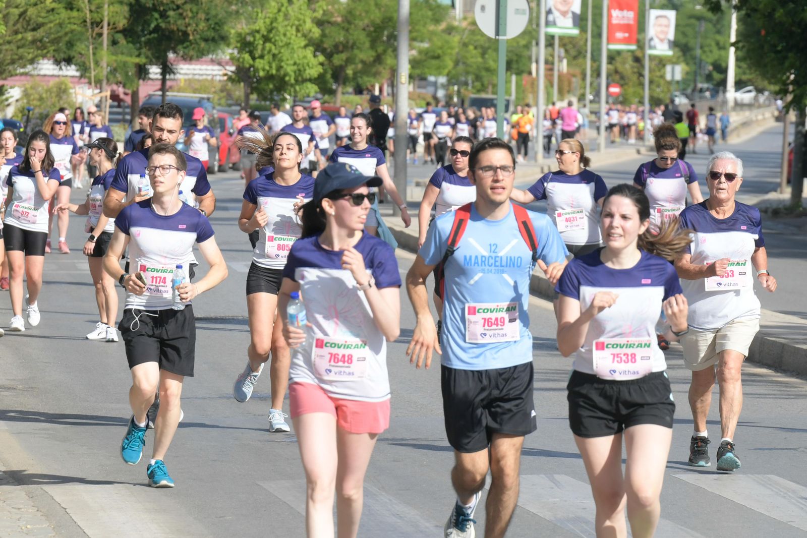 Las imágenes de la Carrera de la Mujer de este domingo en Granada