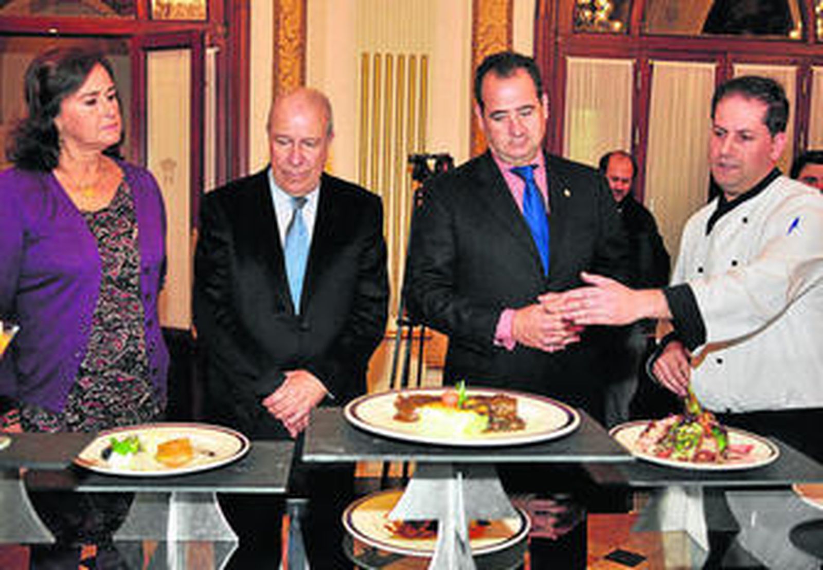 Carmen Tello, Juan Pedro Álvarez, Carlo Suffredini y Carles Gasso.