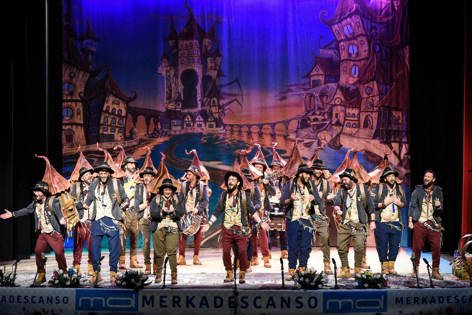 Comparsa Los caracoles.