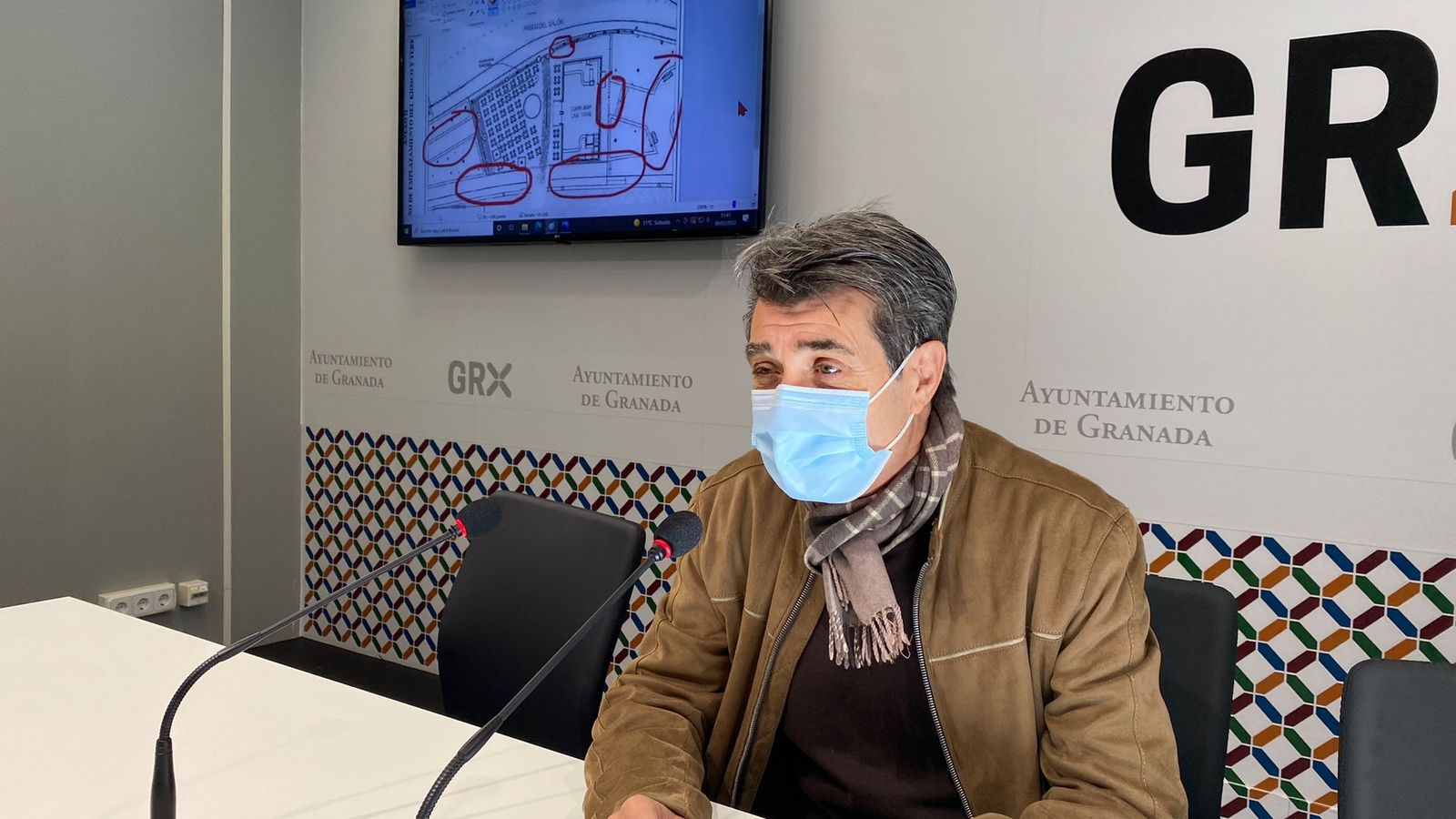 Antonio Cambril, hoy en rueda de prensa