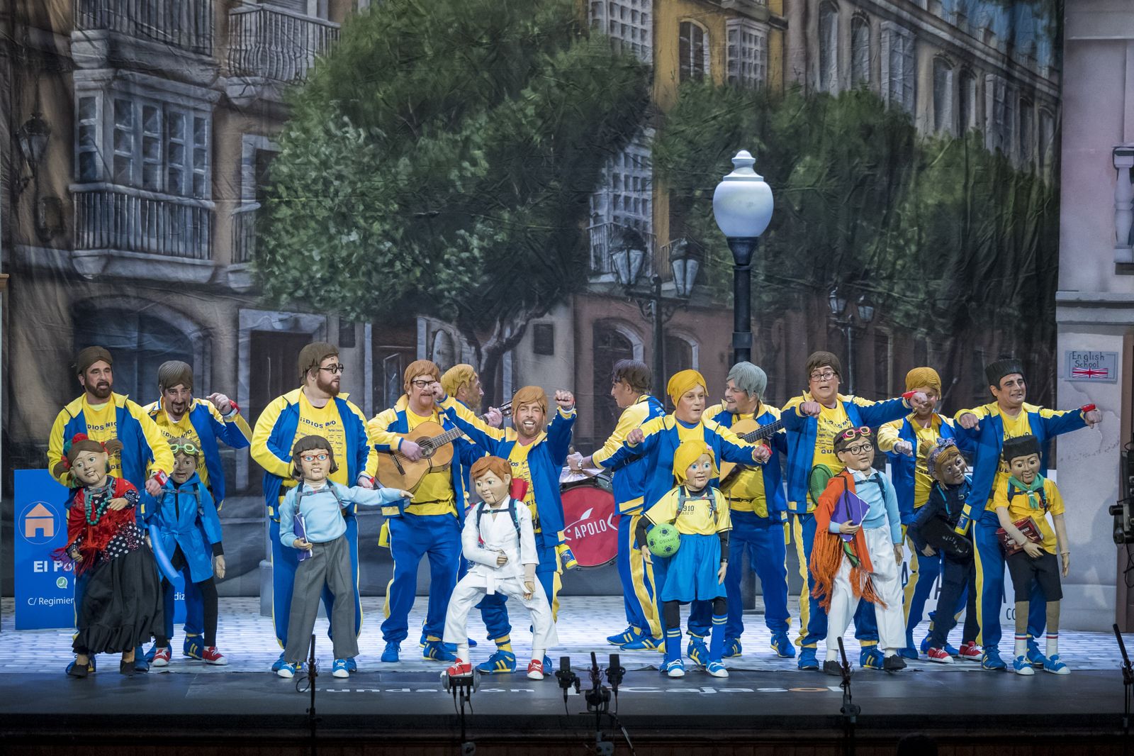 Chirigota 'Díos mío, qué tarde!!!'