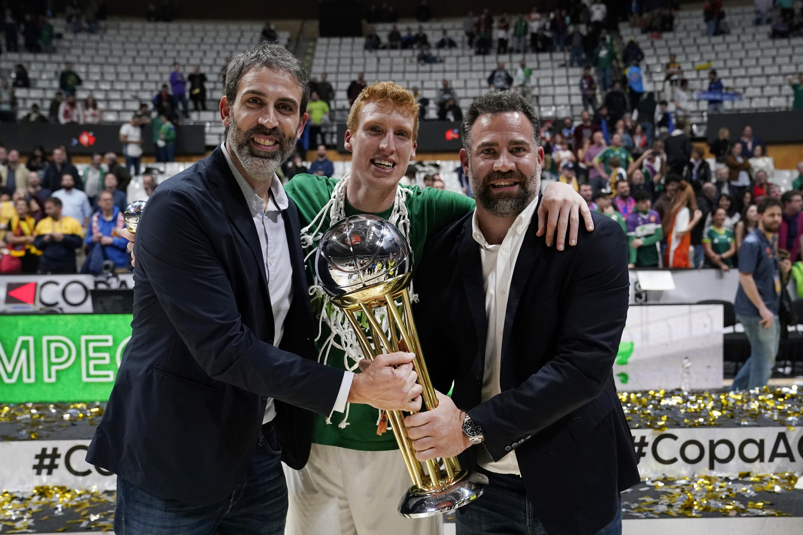 Berni Rodríguez, Alberto Díaz y Carlos Cabezas.
