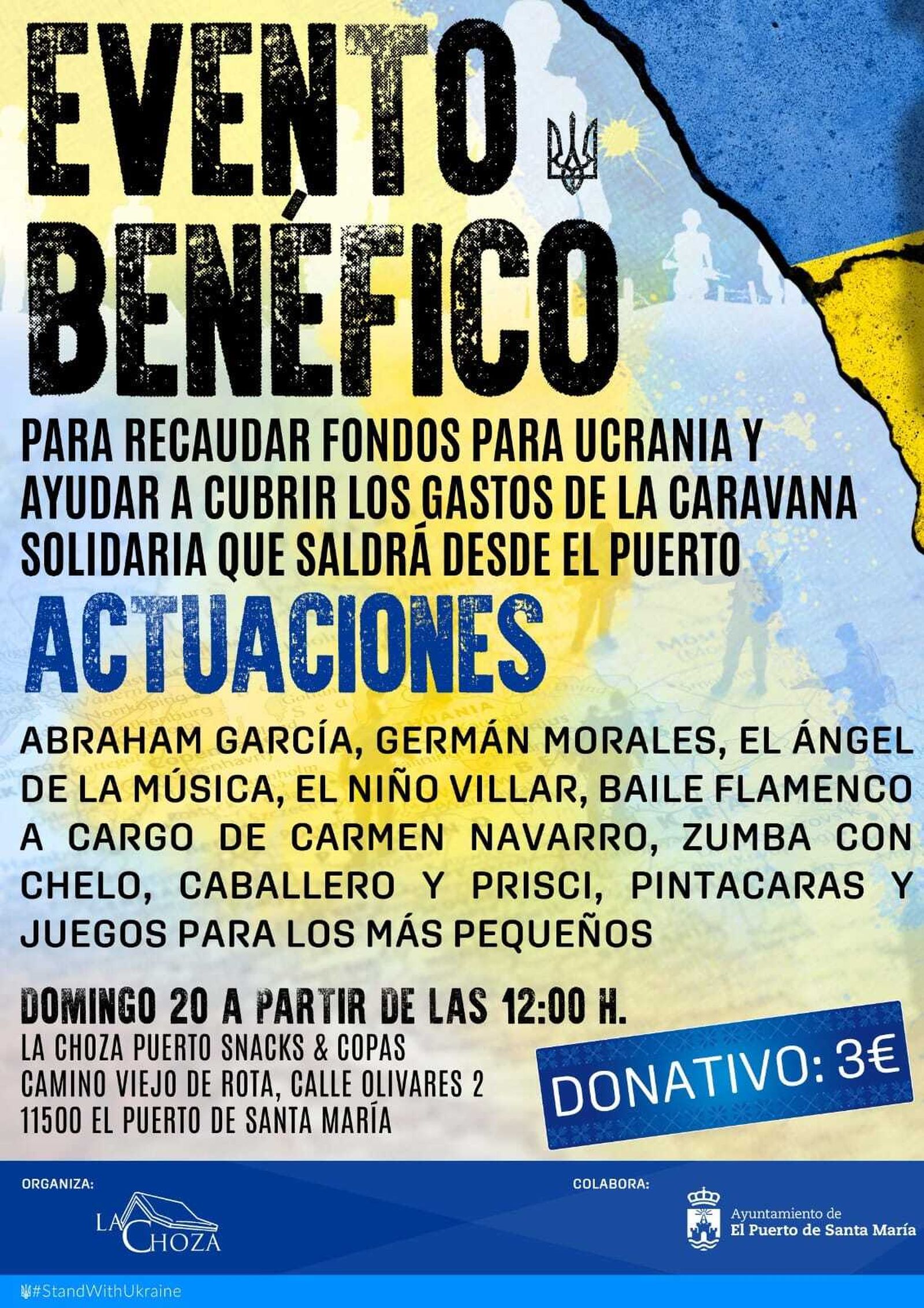 El cartel anunciador del evento.