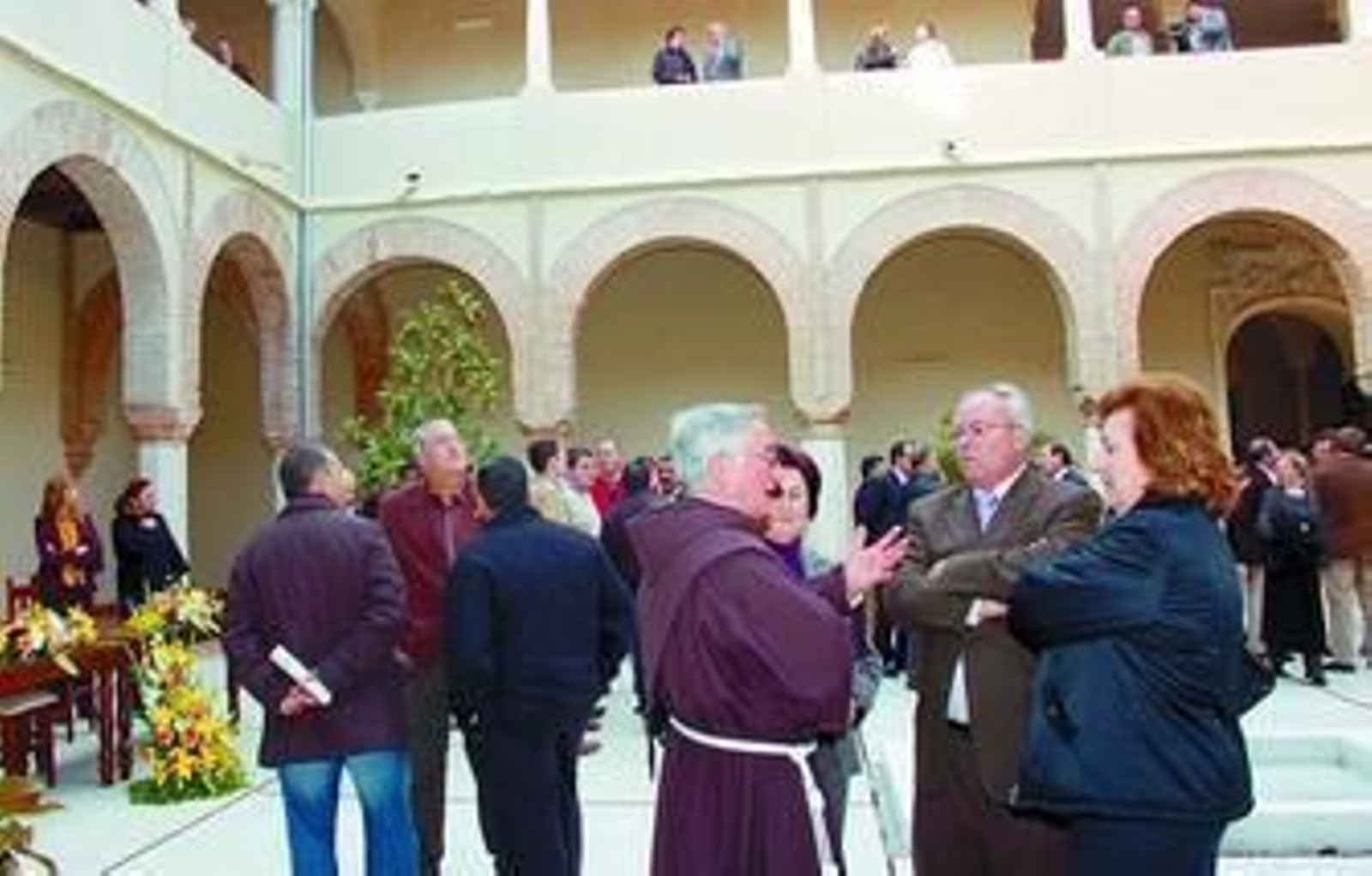 Inauguración, ayer, del reformado Convento de Santiago de Vélez-Málaga.