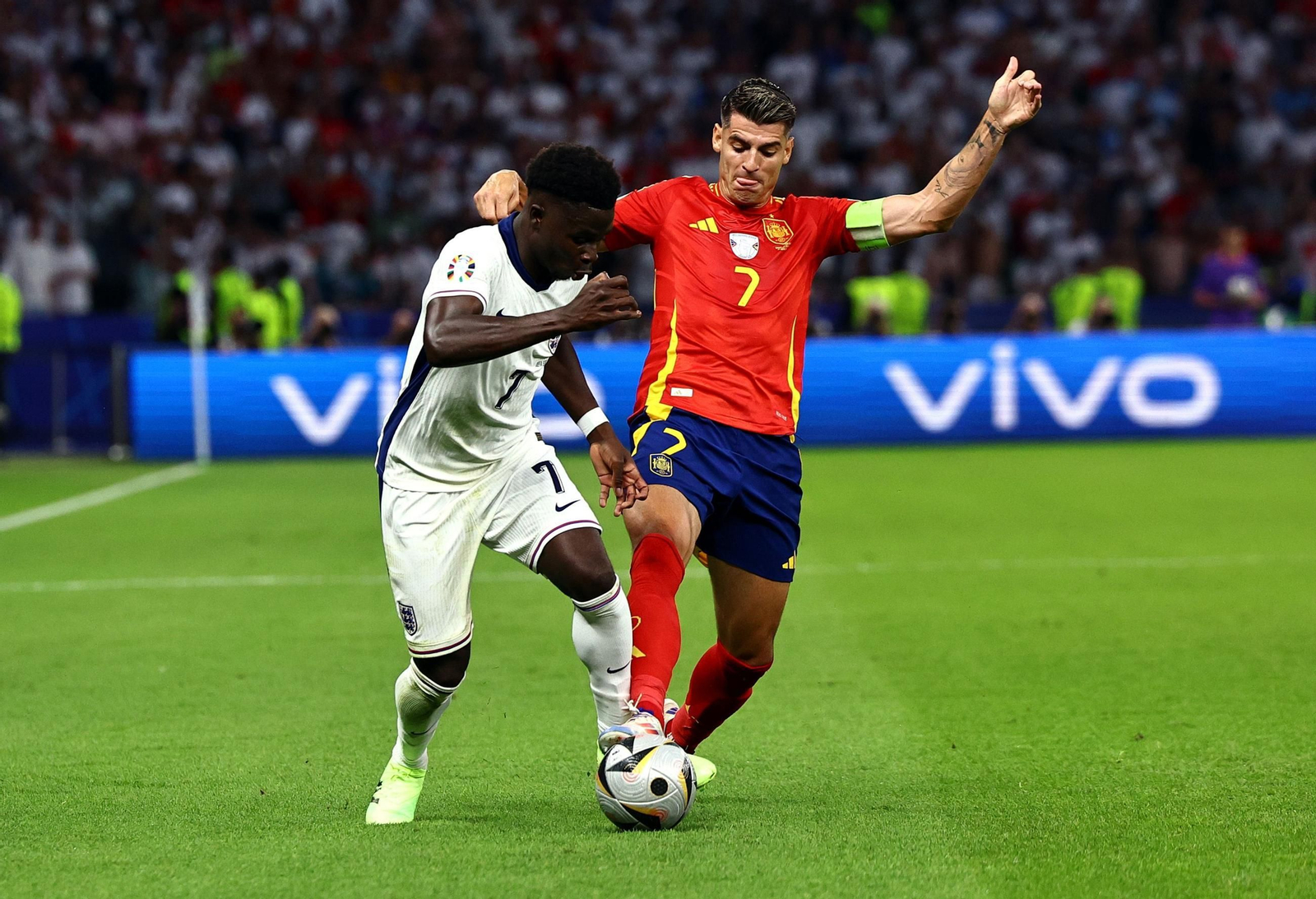 Las mejores fotos de la final España - Inglaterra