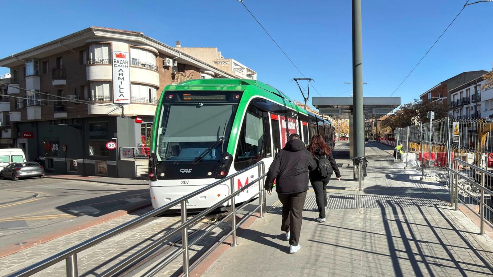 Parada del Metro de Granada en Armilla