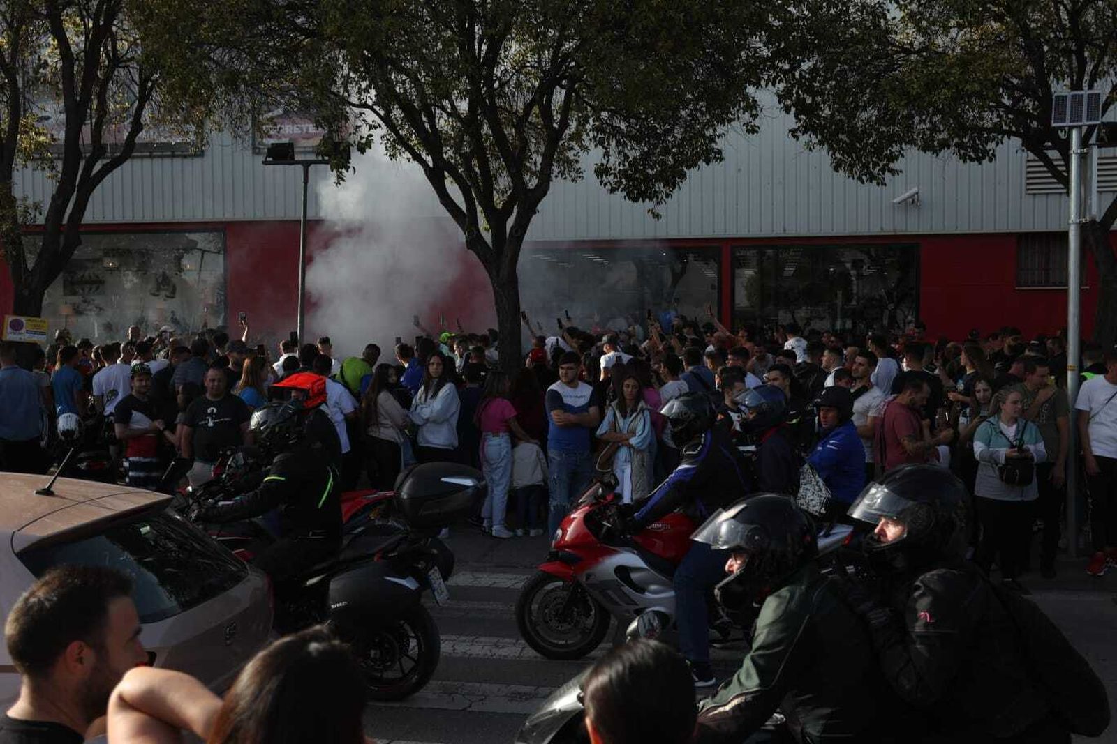 Ambiente motero del viernes del Gran Premio de MotoGP en Jerez