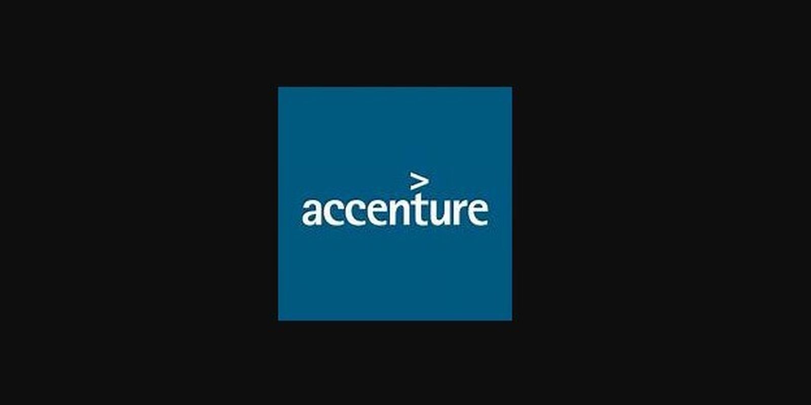 Logo de Accenture.