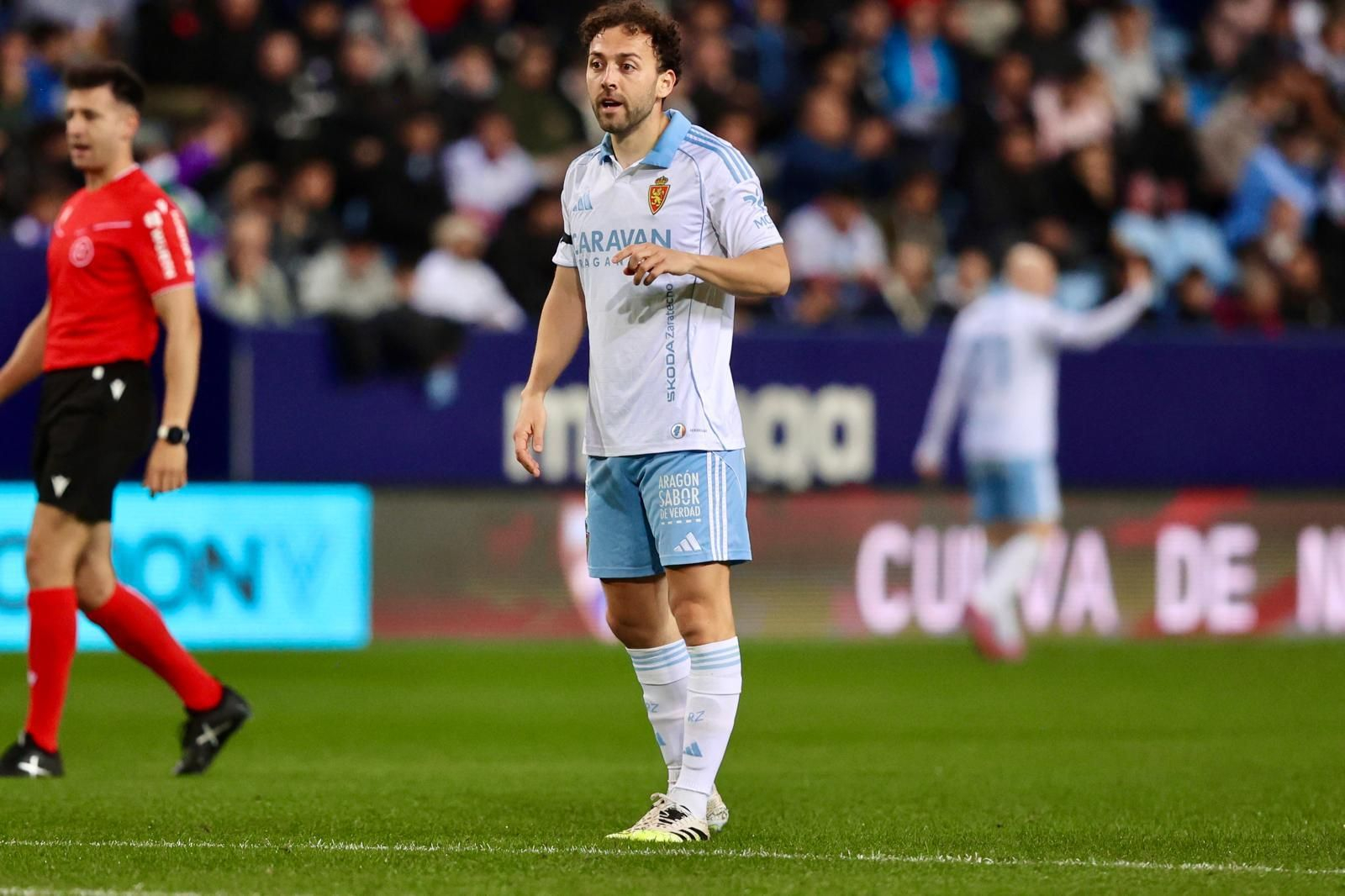El Málaga CF-Real Zaragoza, en fotos