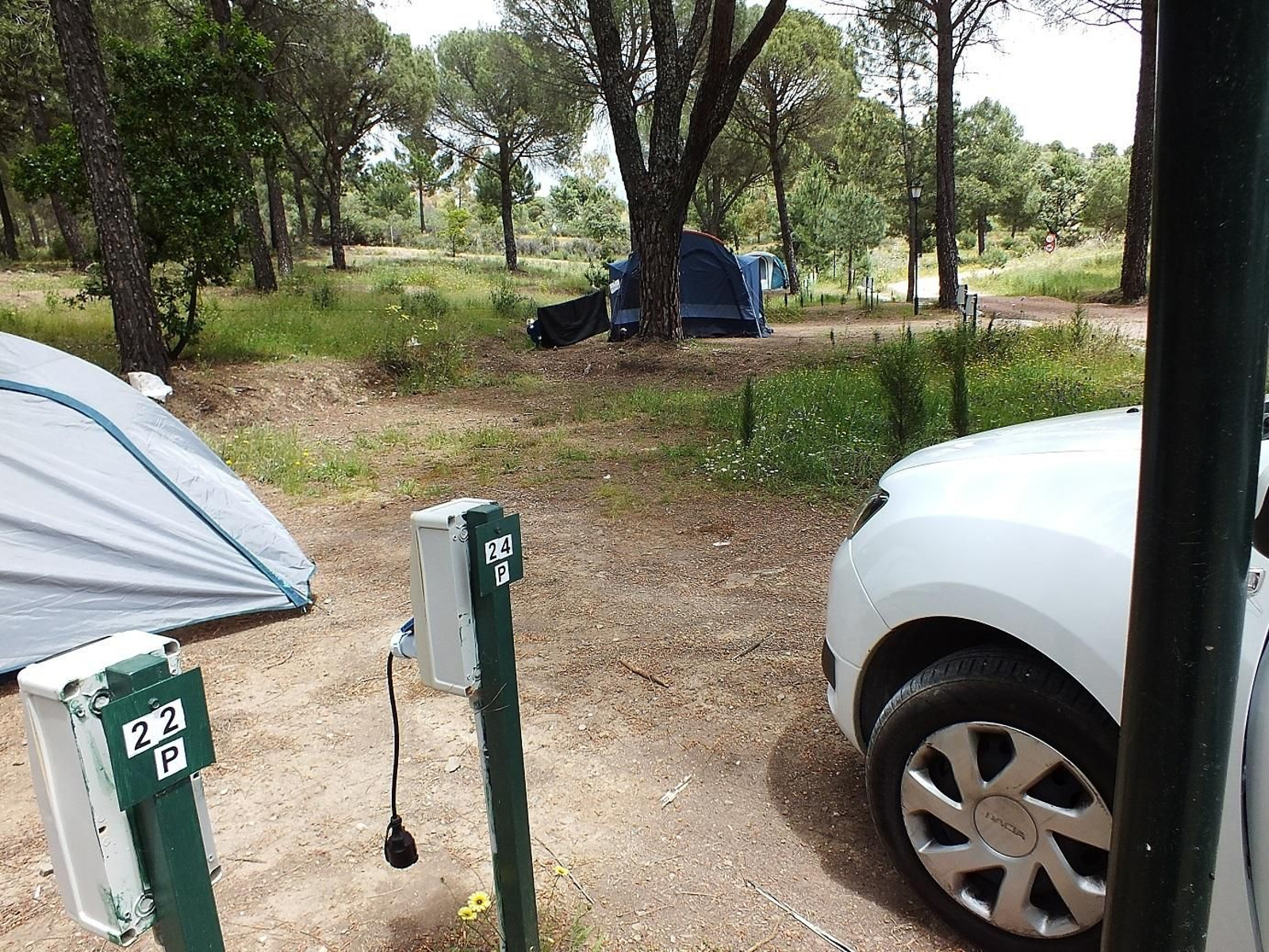 Zona 'Camper' de Los Villares.