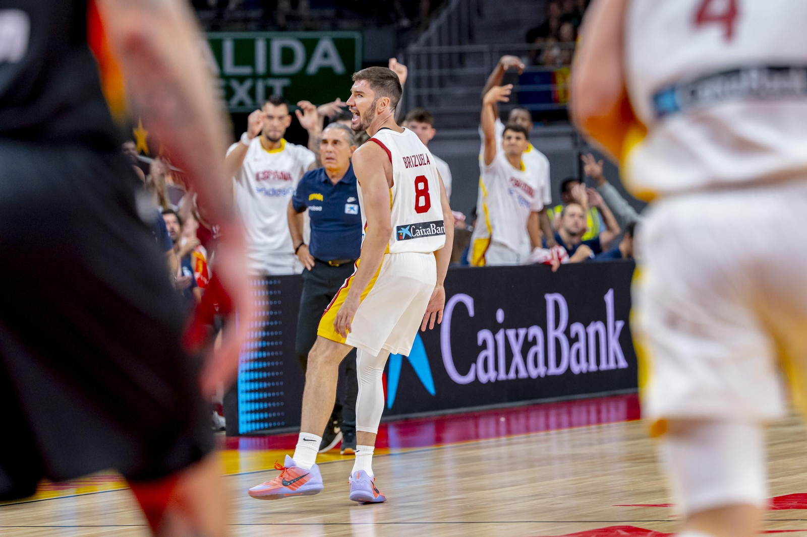 Las mejores fotos del España-Alemania de baloncesto