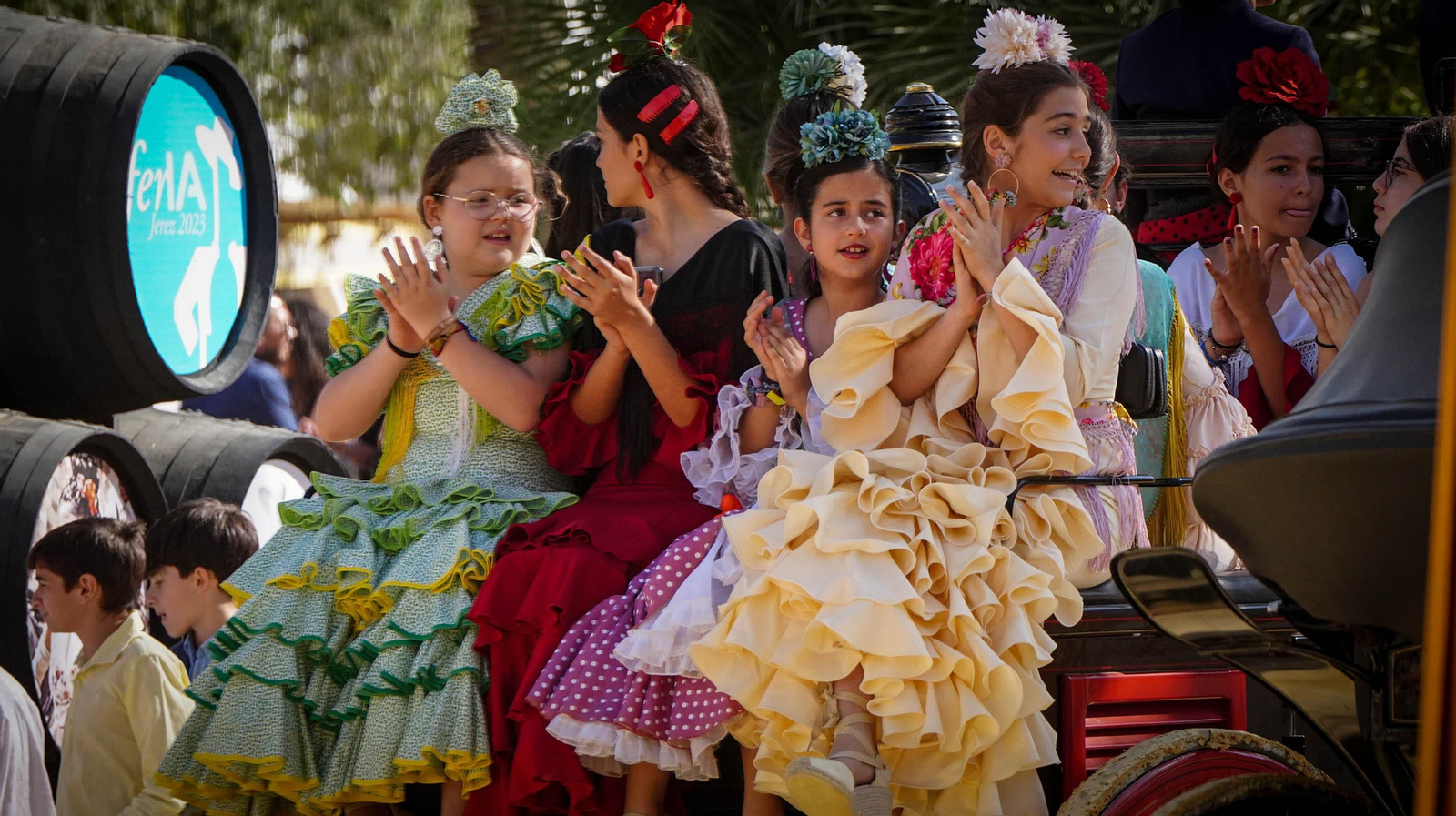 Búscate en las imágenes del sábado de la feria de Jerez 2023