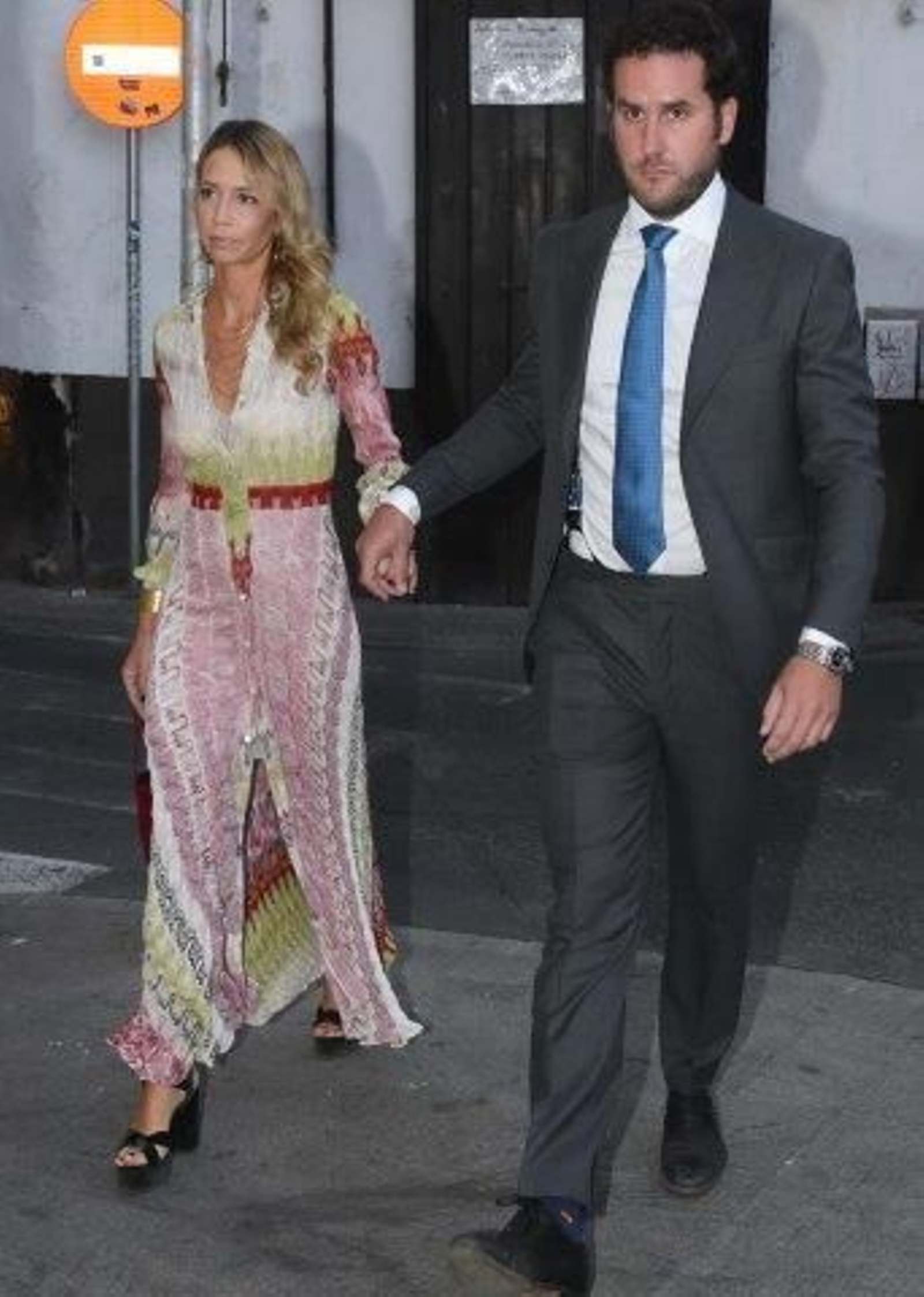 El bautizo de la segunda nieta del duque de Alba en Sevilla, en imágenes