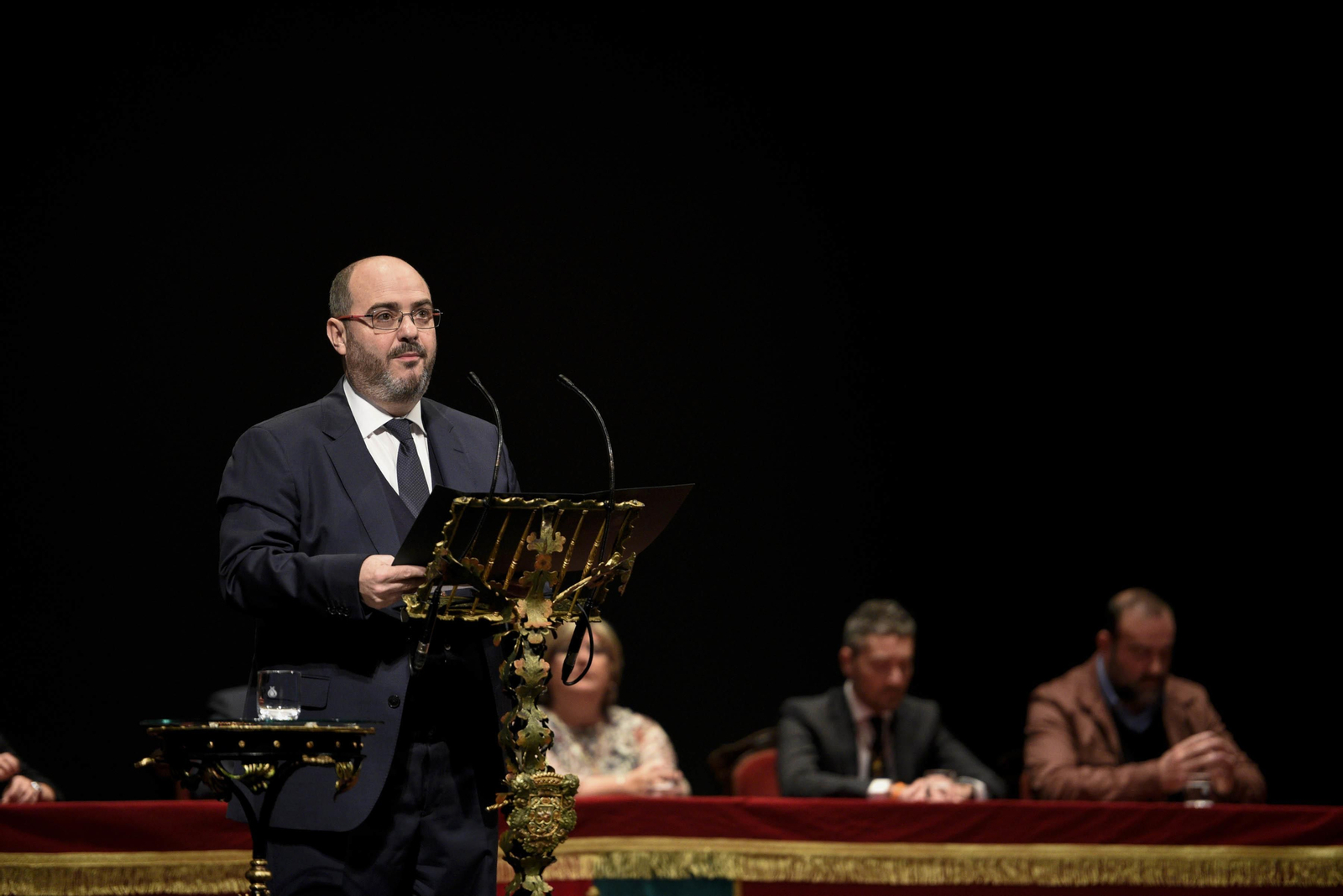 Acto de entrega de honores y distinciones del Ayuntamiento.