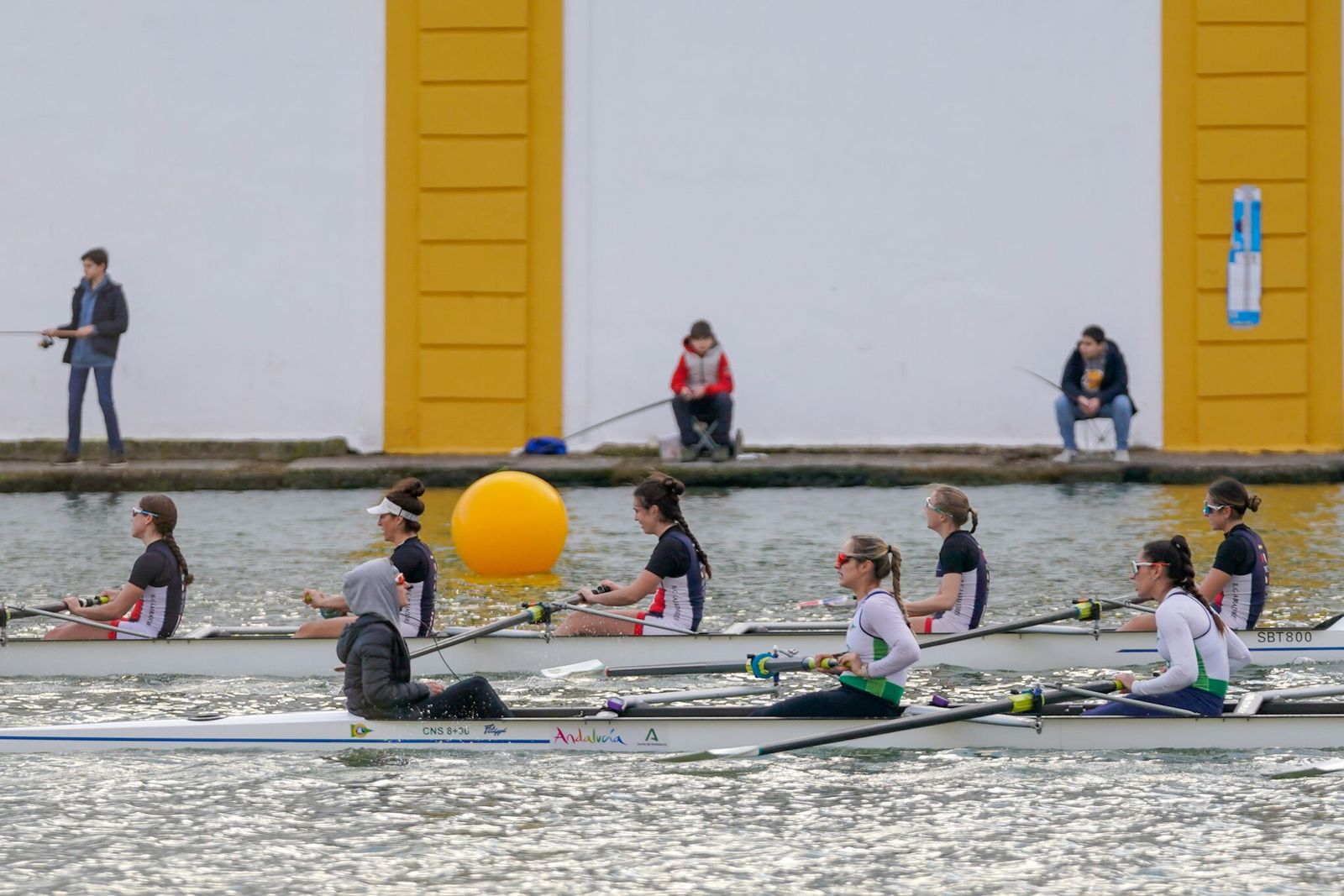 Las fotos de la primera regata de La Liga Nacional de Remo Olímpico Tradicional