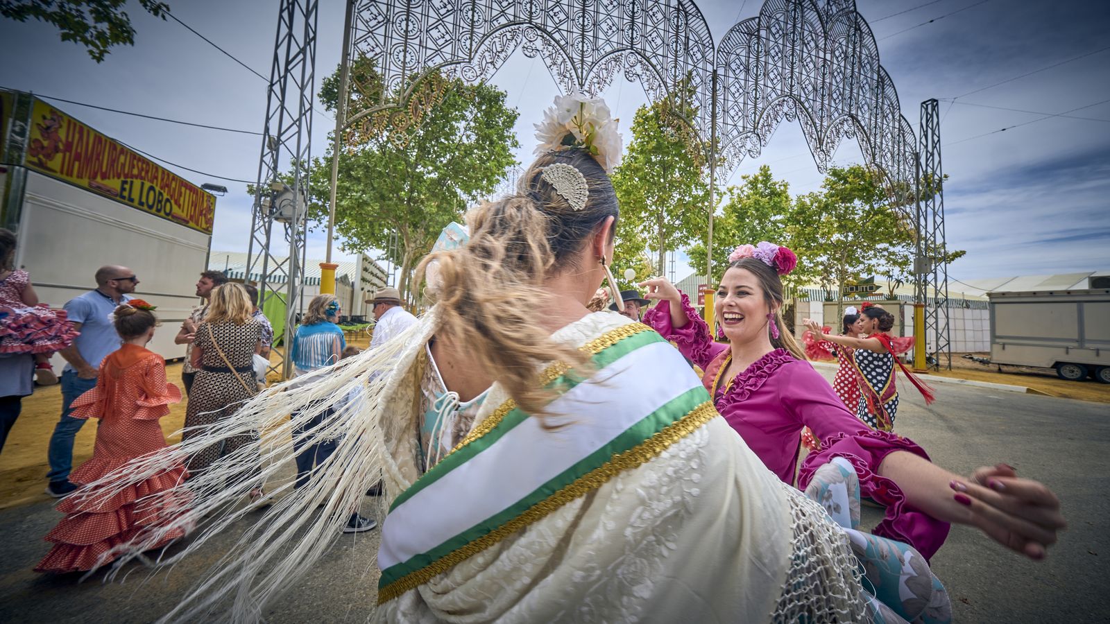 Imagen del primer día de la Feria de Puerto Real 2022