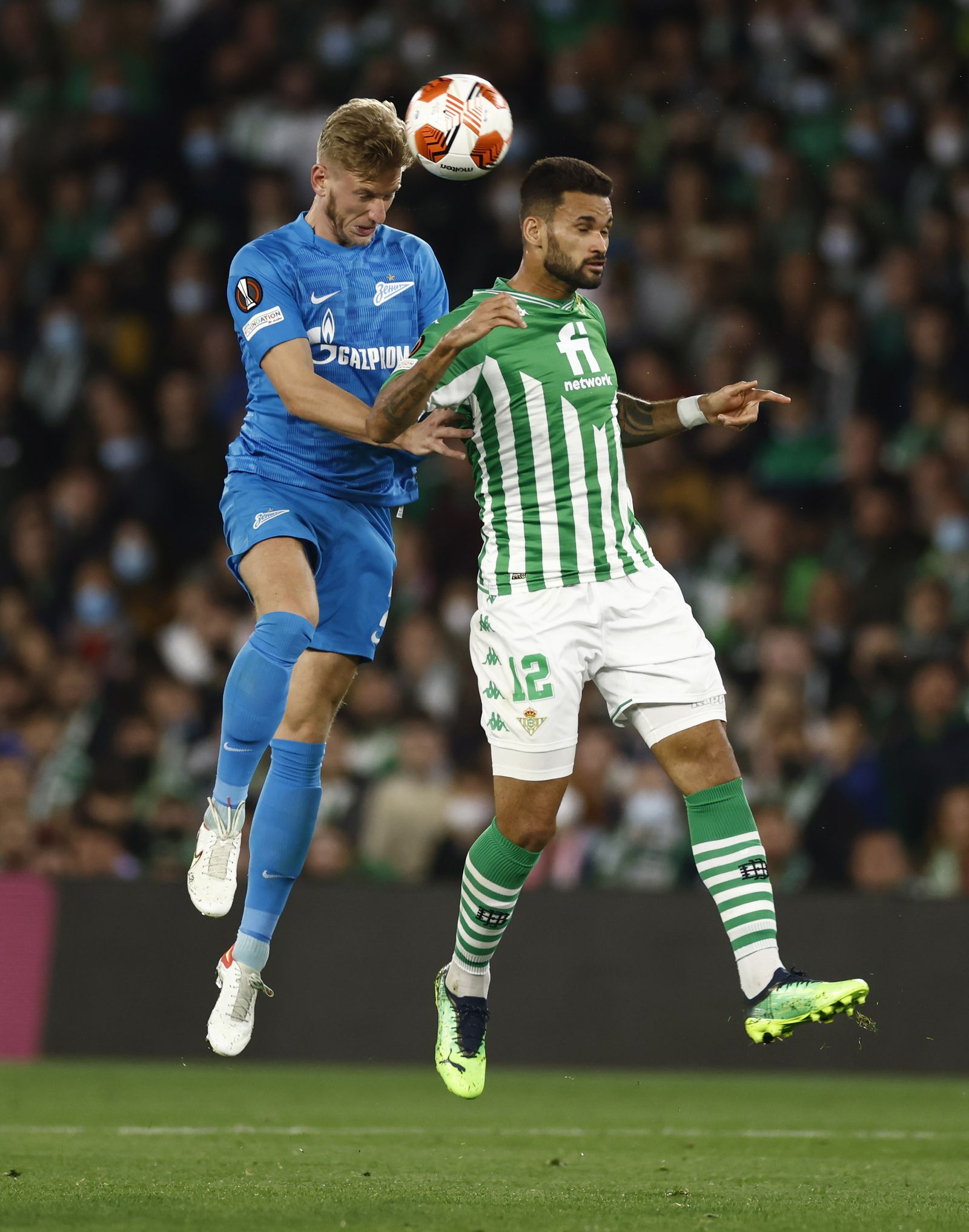 Las imágenes de Betis-Zenit