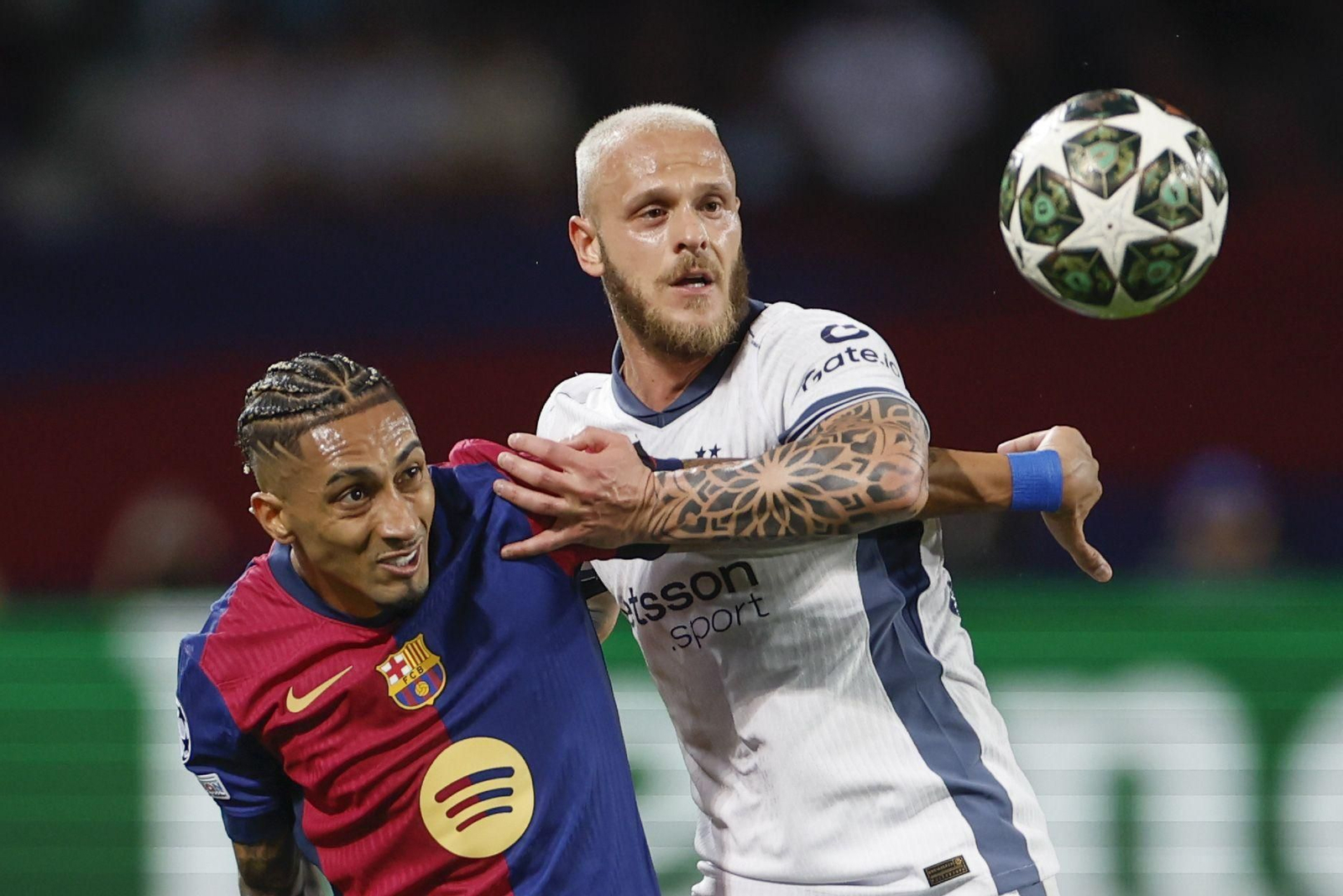 Las mejores fotos del Barcelona - Inter