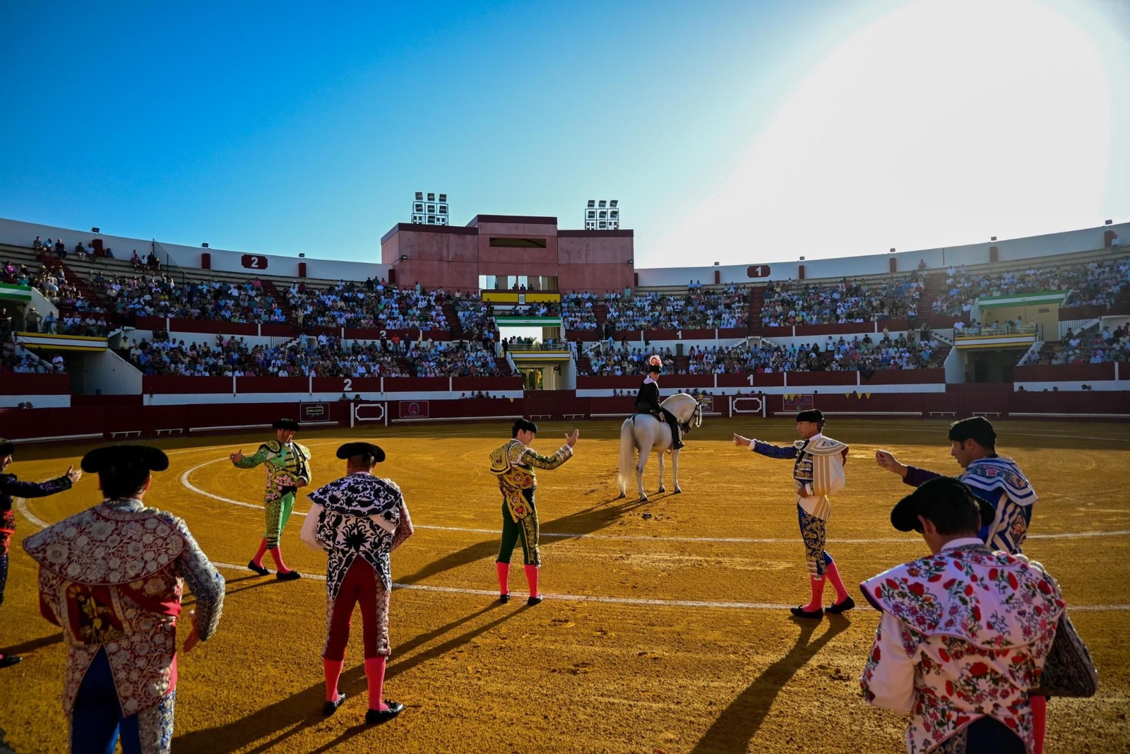 La plaza registró muy buena entrada para el festejo de la Virgen de Consolación.