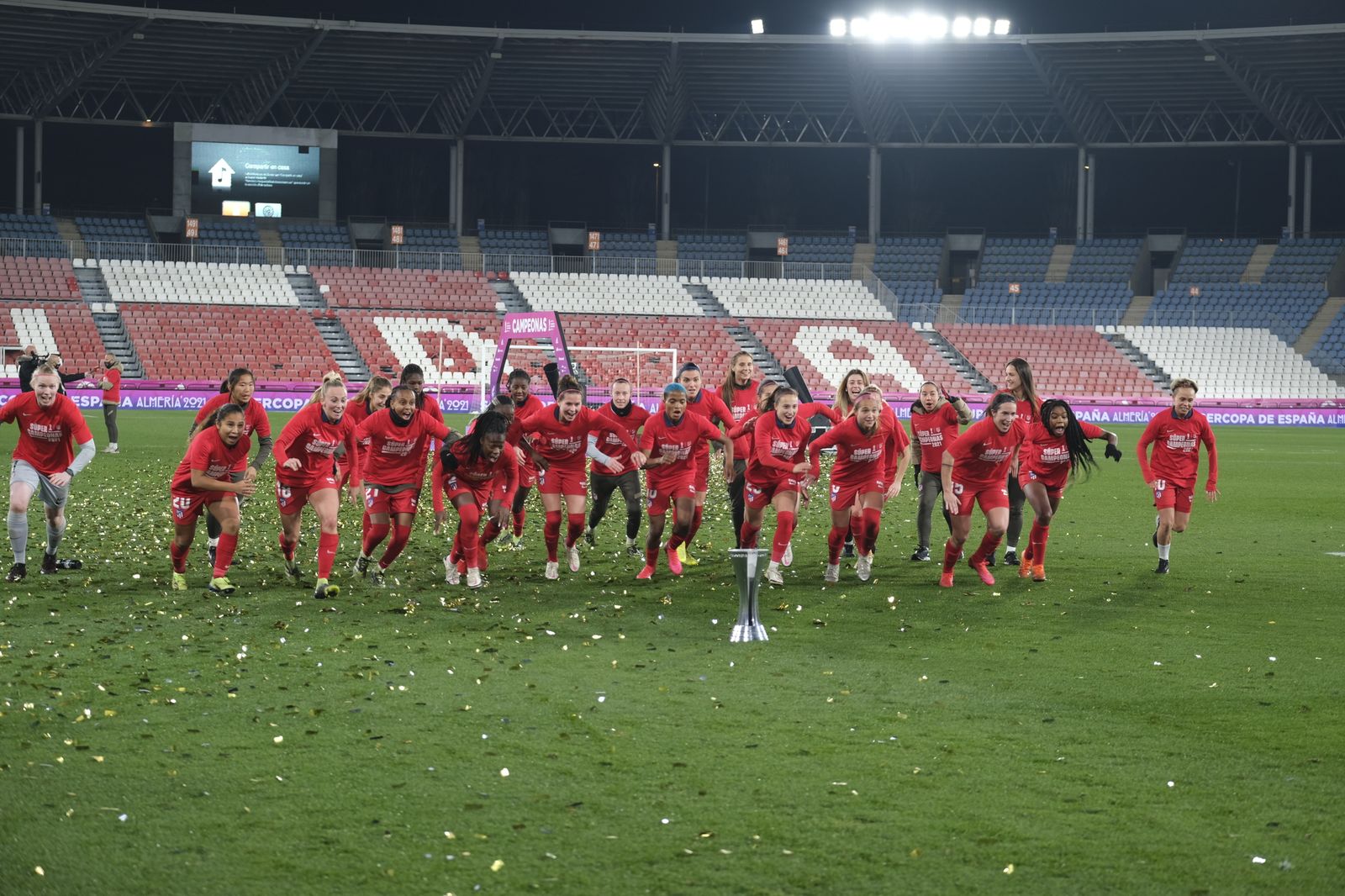 Final Supercopa España Fútbol Femenino. Atlético de Madrid-Levante U.D.
